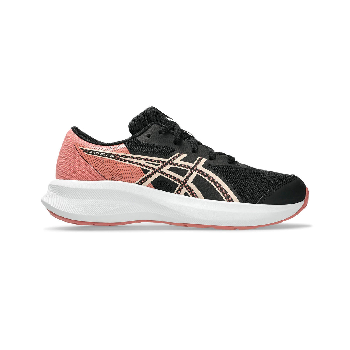 ASICS Patriot 14 GS Neutralsko Barn - svart, rosa