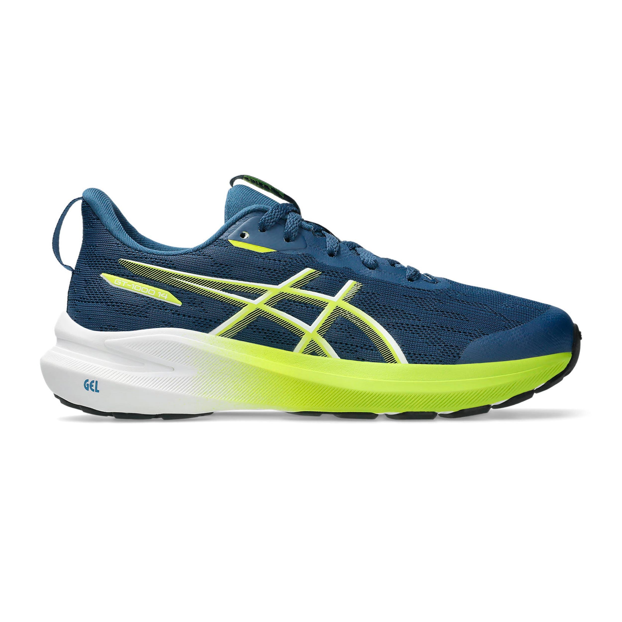 ASICS GT-1000 14 GS Stabilitetssko Barn - blå, grön