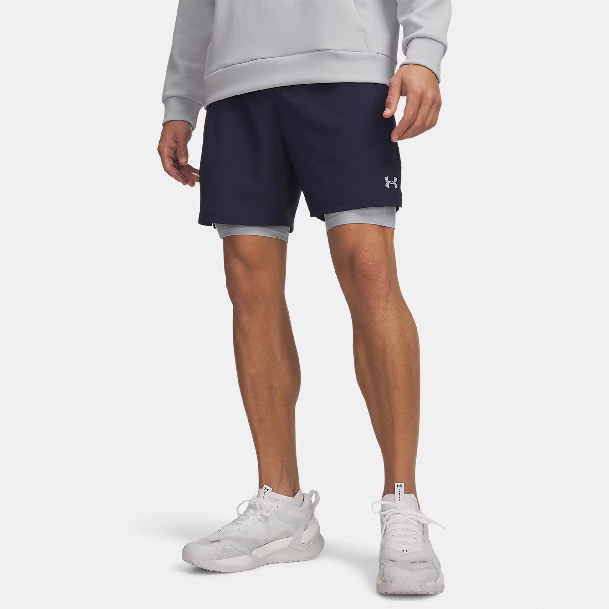Under Armour Vanish Woven 2.0 6in Shorts Herrar - blå, grå