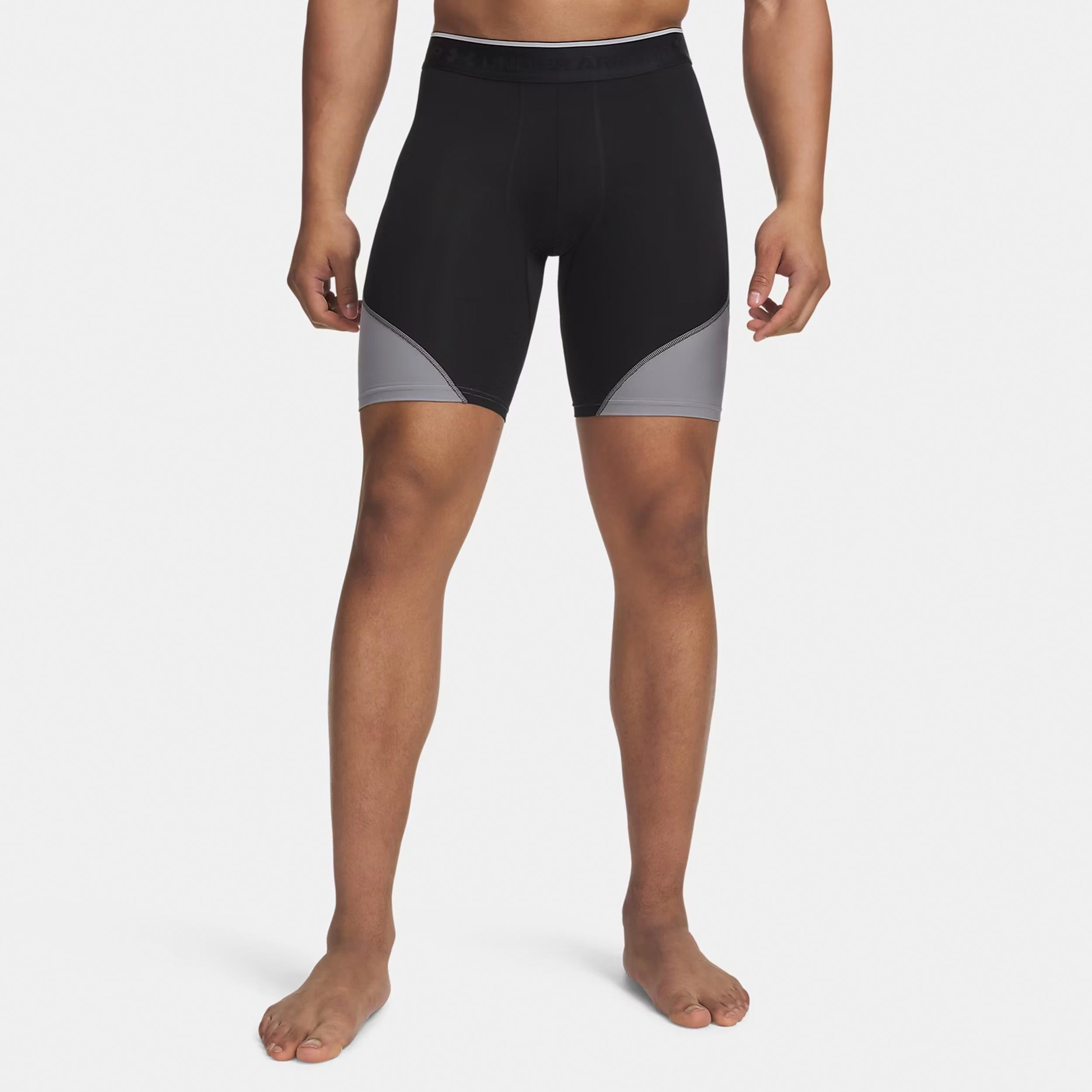 Under Armour Elite Long Shorts Herrar - svart, silver