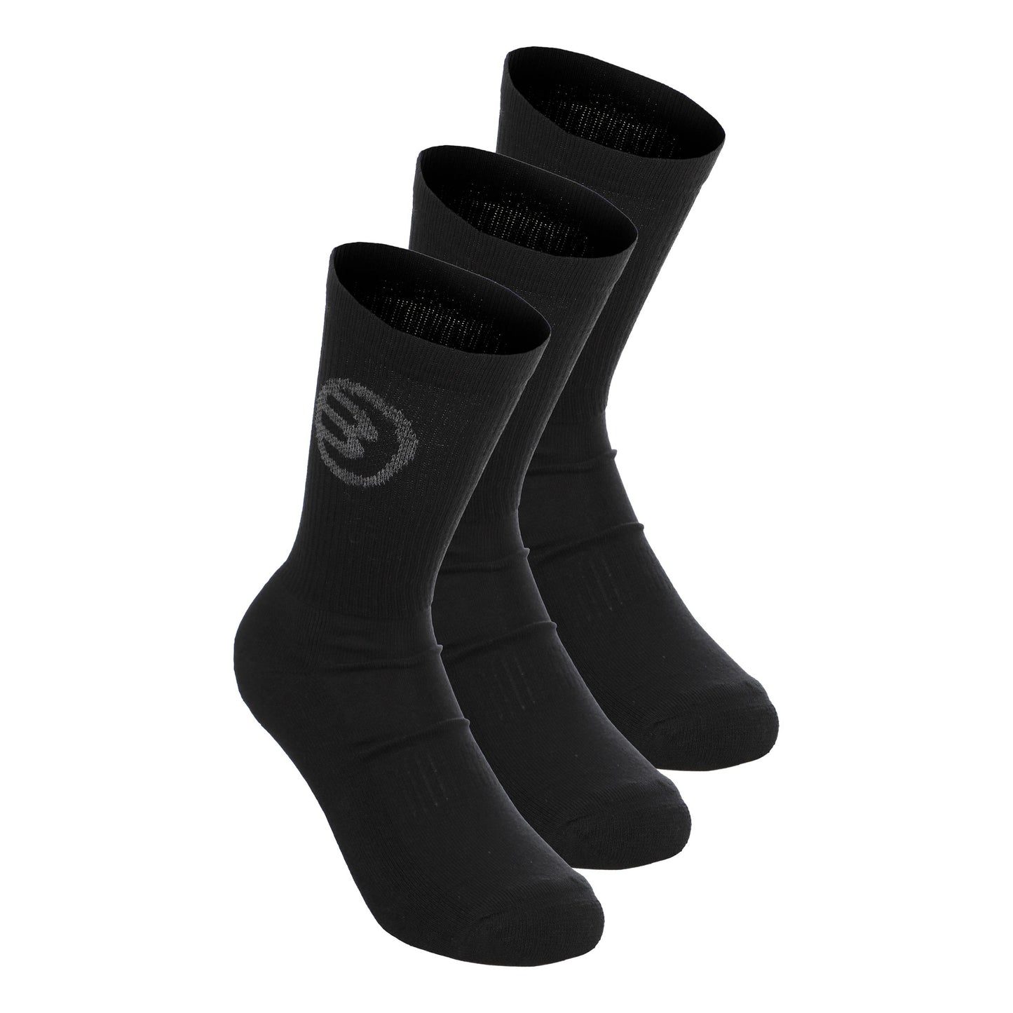 Bullpadel BP262 (PACK DE 3) Sportstrumpor Unisex - svart