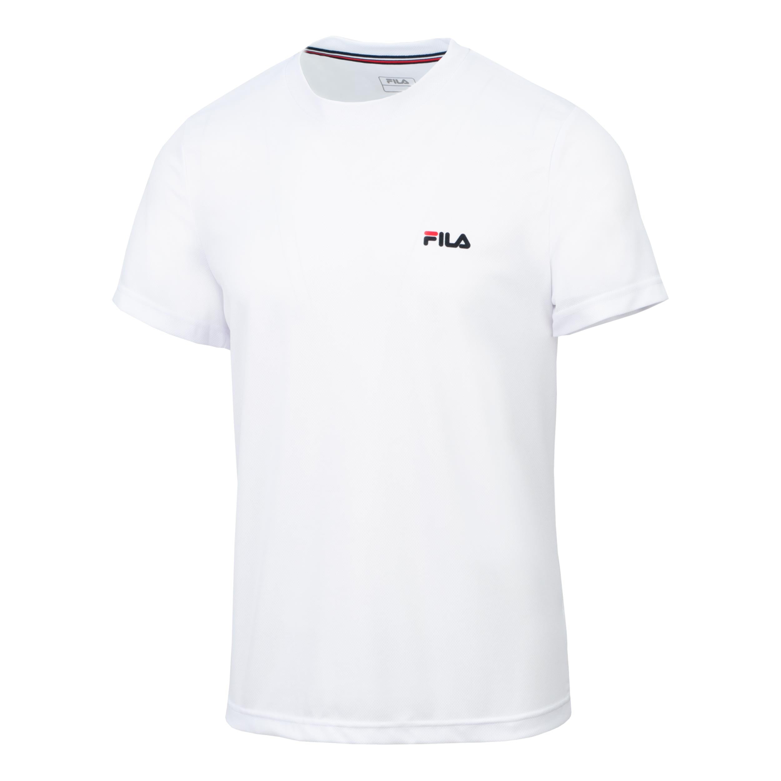 Fila Logo small 2 T-shirt Herrar-vit