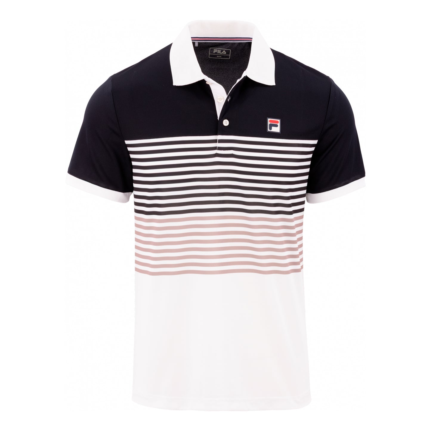 Fila BB Monte Carlo Polo Herrar - svart, offwhite