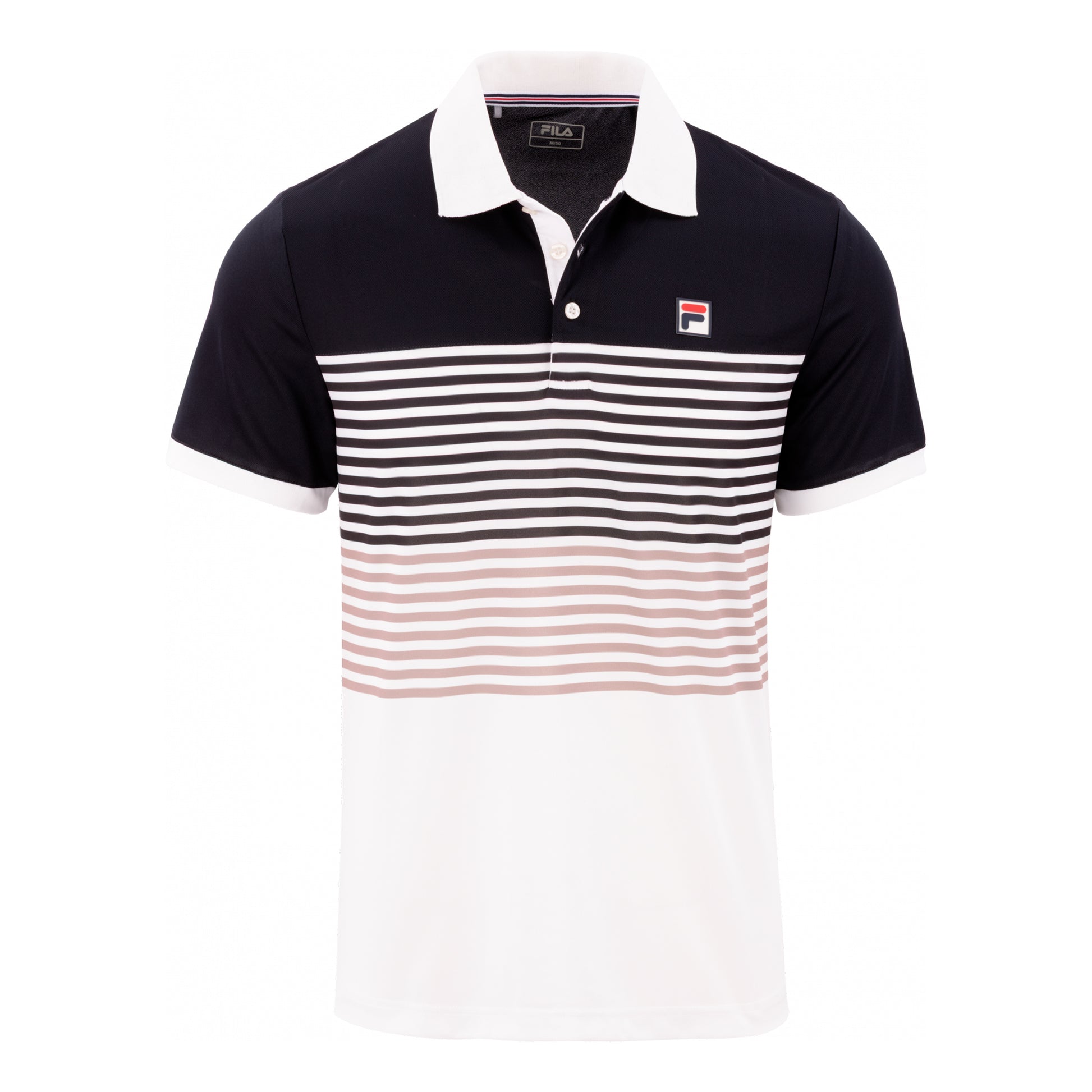 Fila BB Monte Carlo Polo Herrar - svart, offwhite