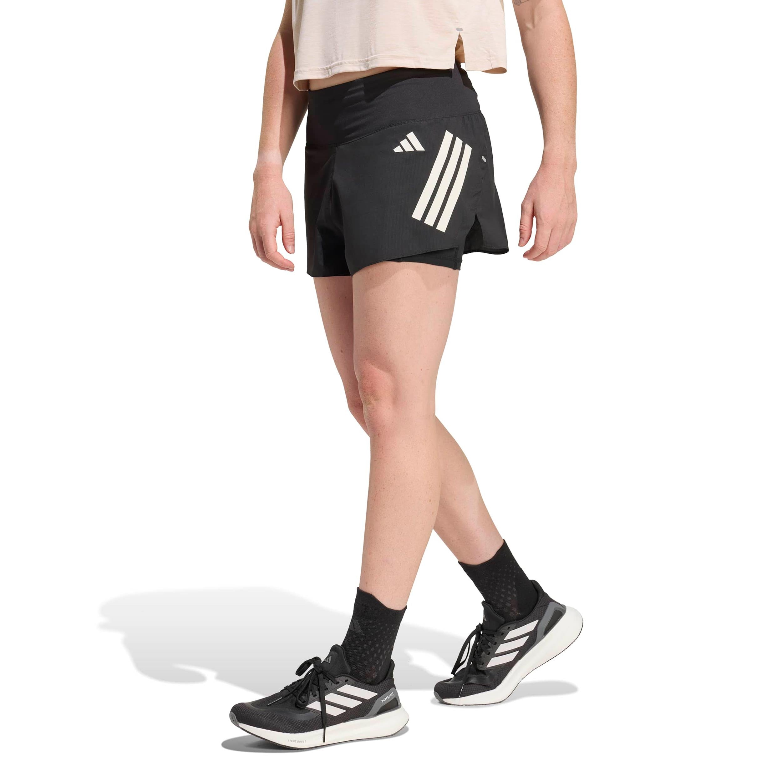 adidas adi365 2in1  Löparshorts Damer-svart