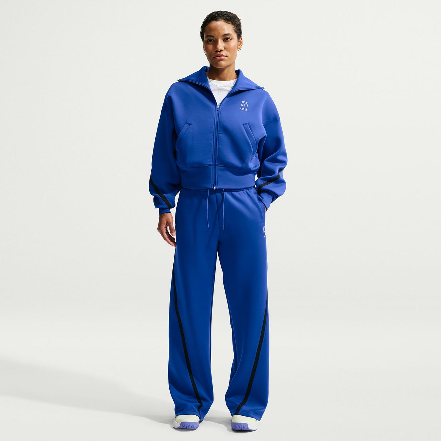 Nike Court Dri-Fit Advantage  Träningsbyxa Damer - blå