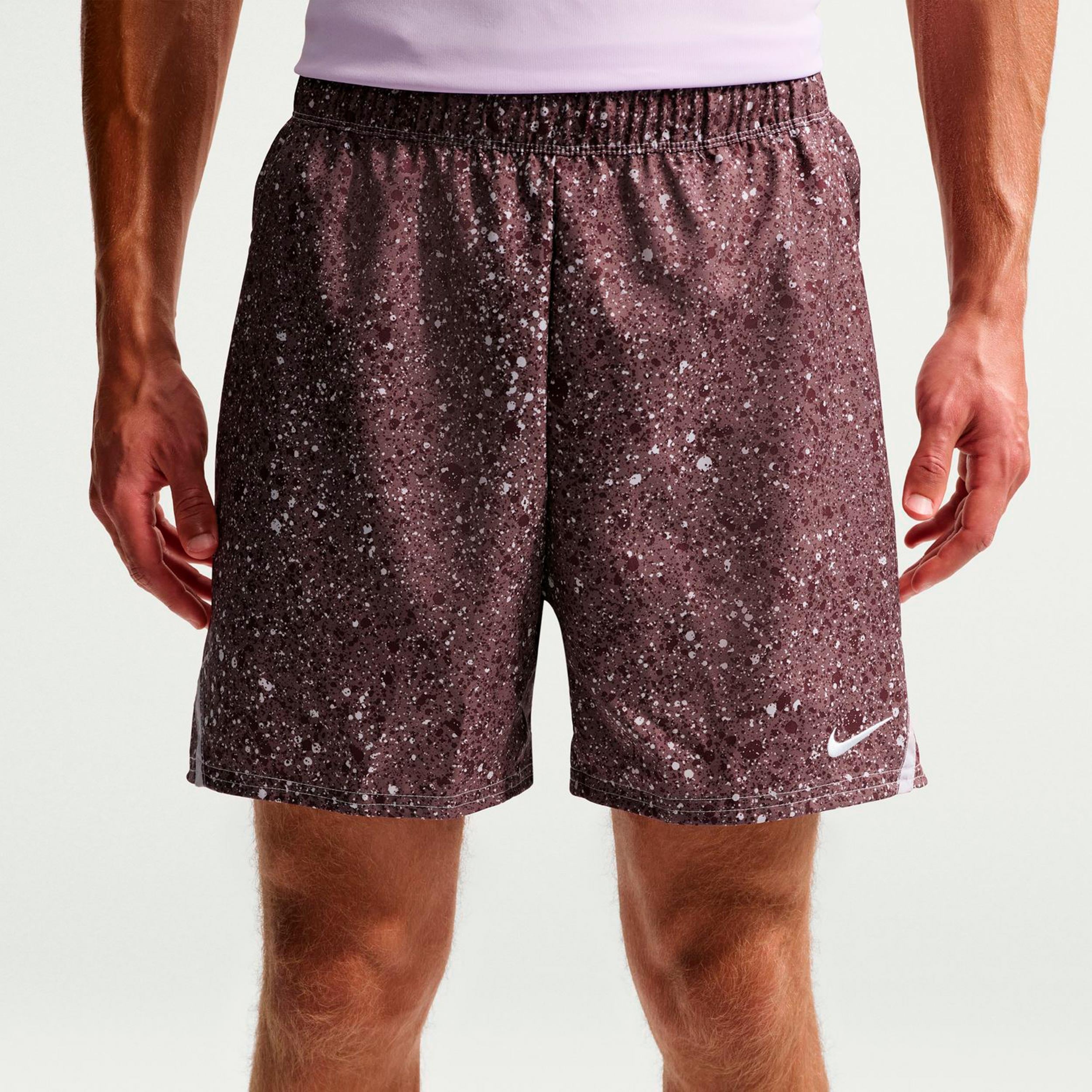Nike Court Dri-Fit Victory 7in Shorts Herrar - mauve, flerfärgad