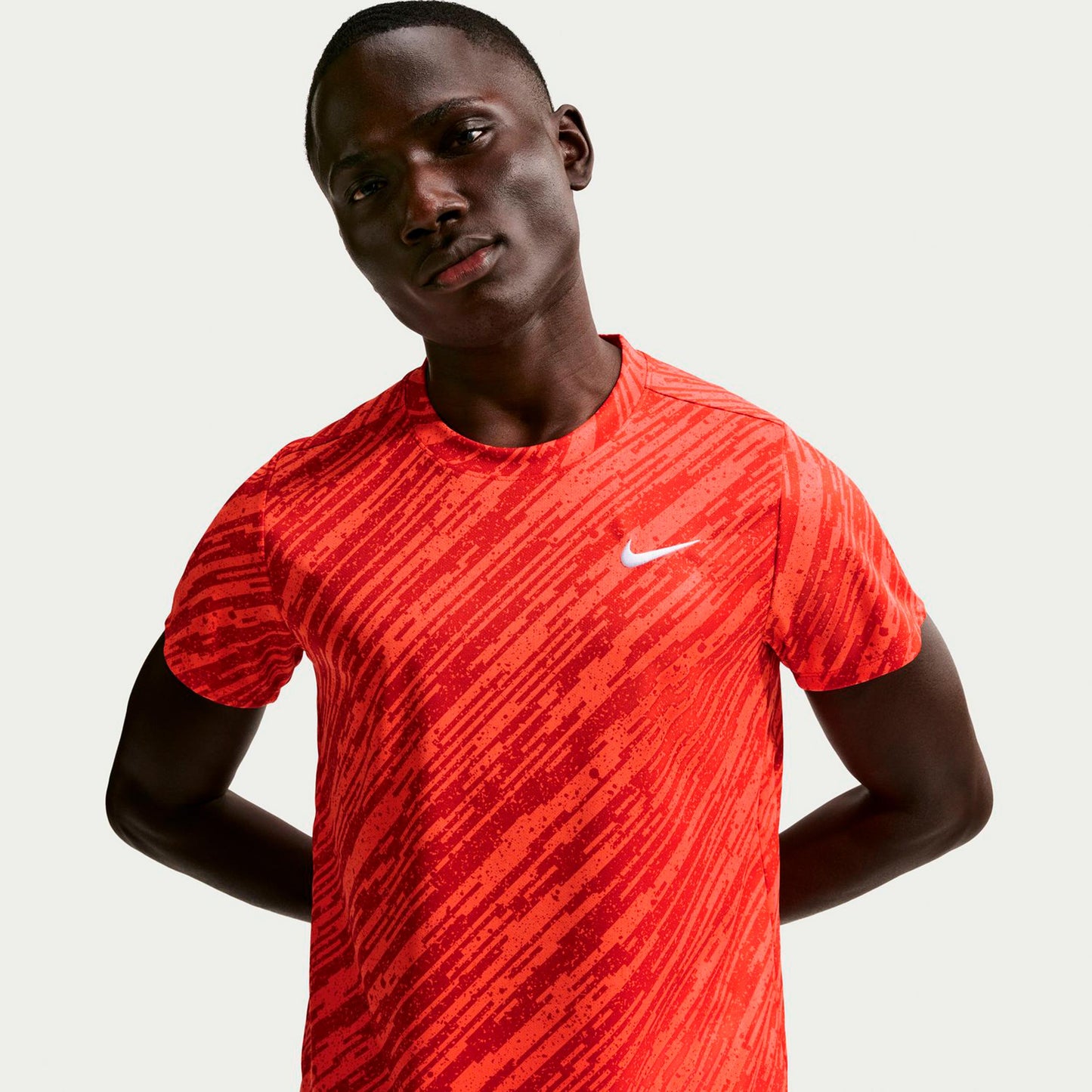 Nike Court Dri-Fit Victory T-shirt Herrar - röd