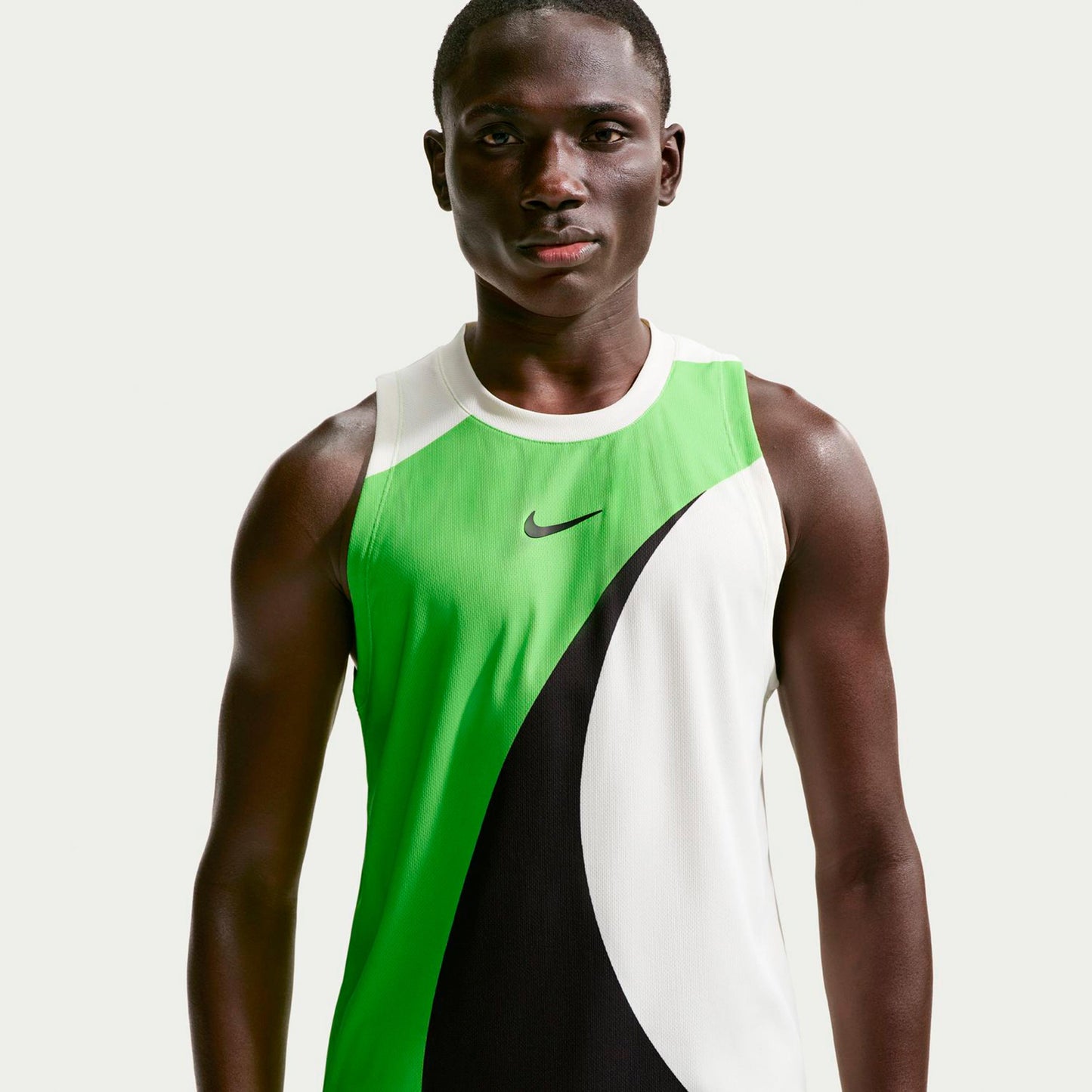 Nike Carlos Alcaraz Court Dri-Fit Advantage Slam Linne Herrar-grön, vit