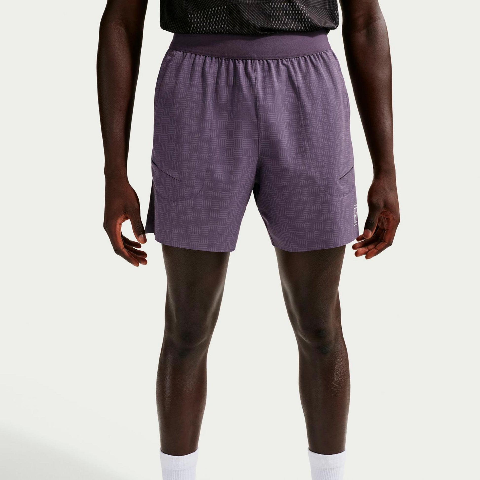 Nike Court Dri-Fit Advantage 6in Shorts Herrar-lila