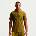 Jannik Sinner Court Dri-Fit Advantage Slam Polo Herrar-oliv, vit