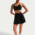 Dri-Fit Victory High Rise Pleated Kjol Damer-svart