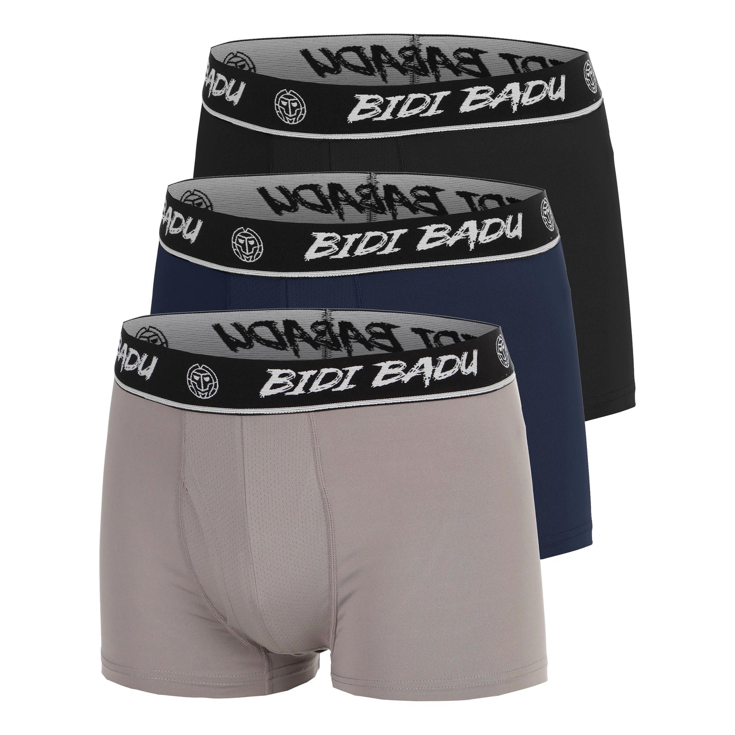 BIDI BADU Boxershorts - 3-pack Herrar-mörkblå, svart