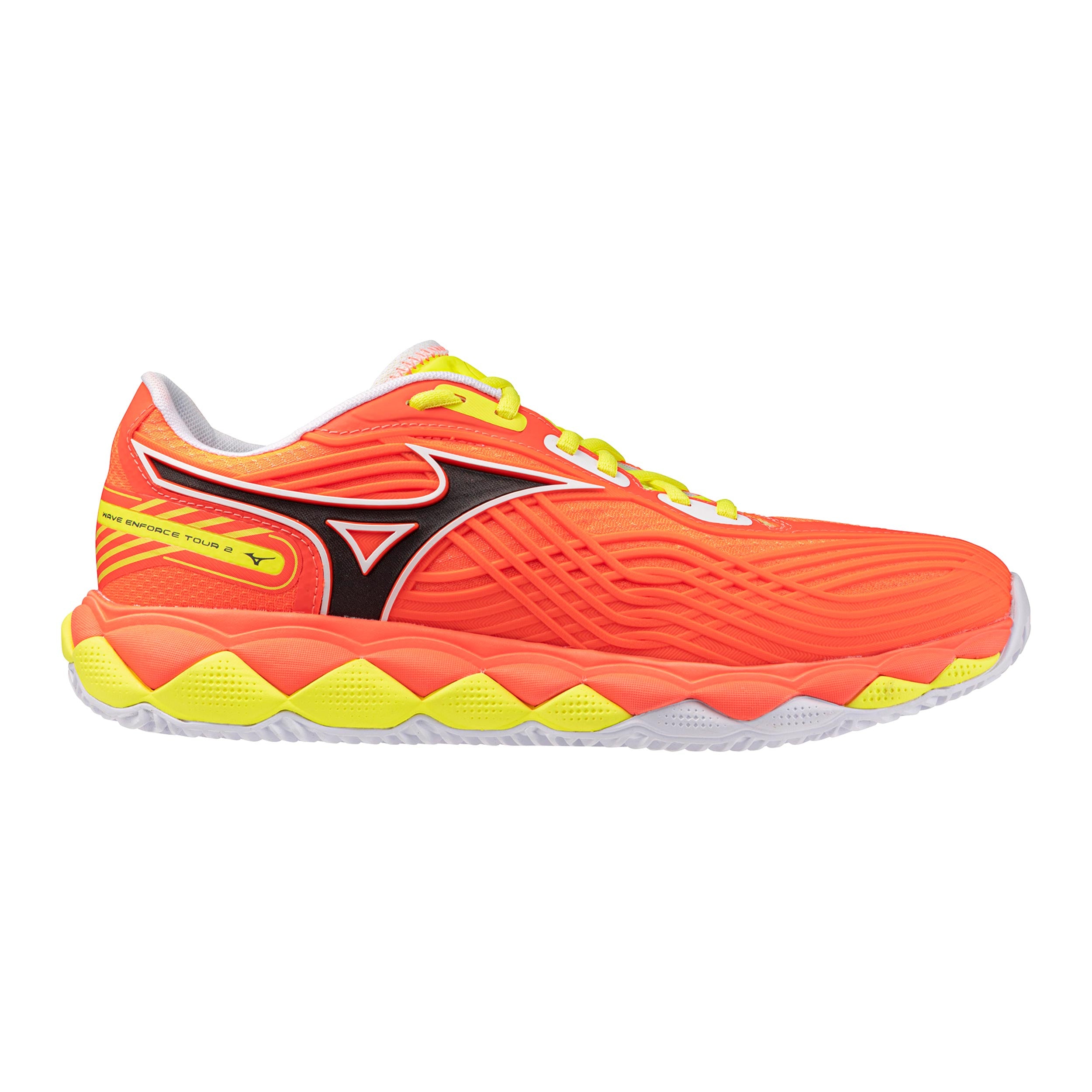 Mizuno Wave Enforce Tour 2 Padelsko Herrar - orange, svart