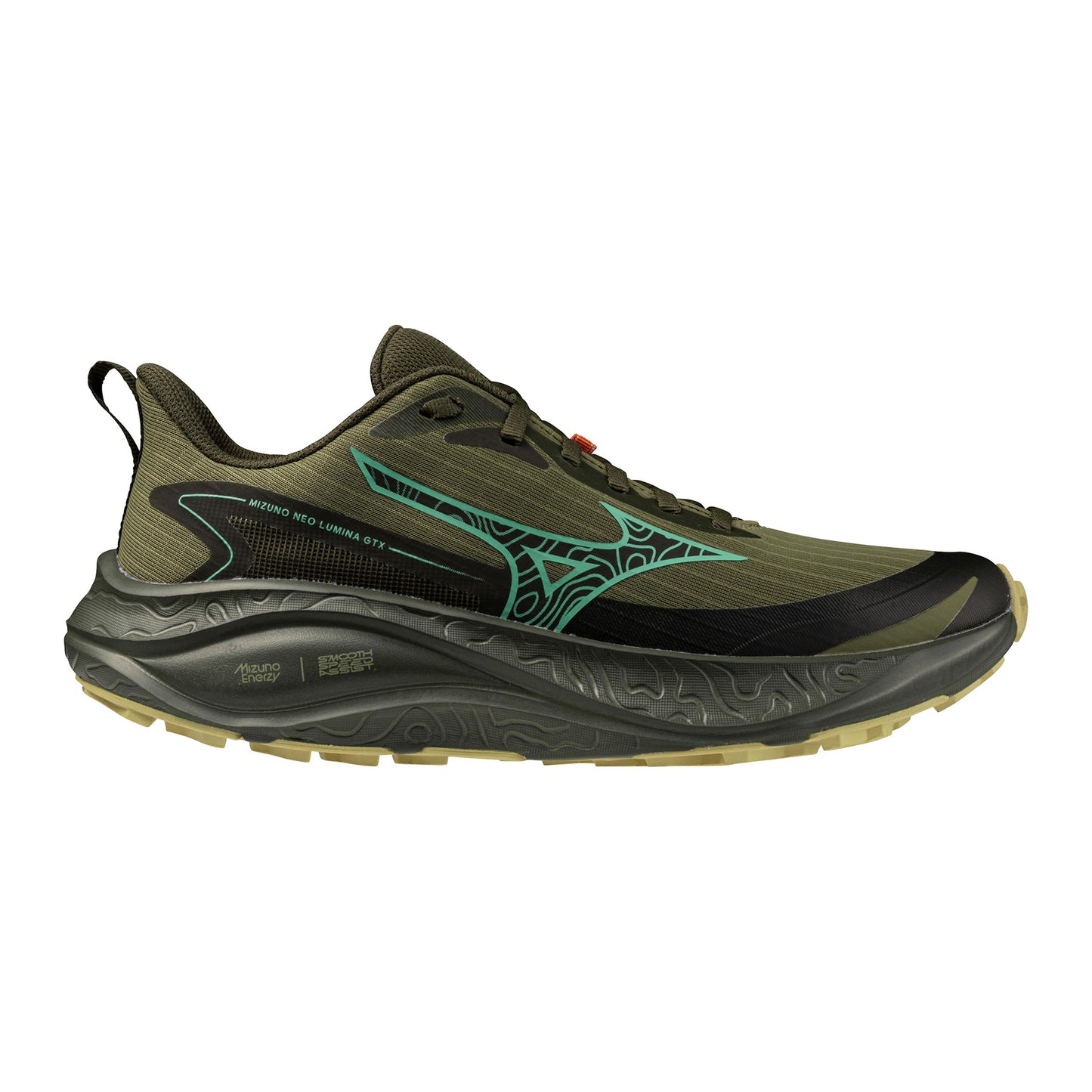 Mizuno Neo Lumina GTX  Terrängsko Damer - oliv, mint