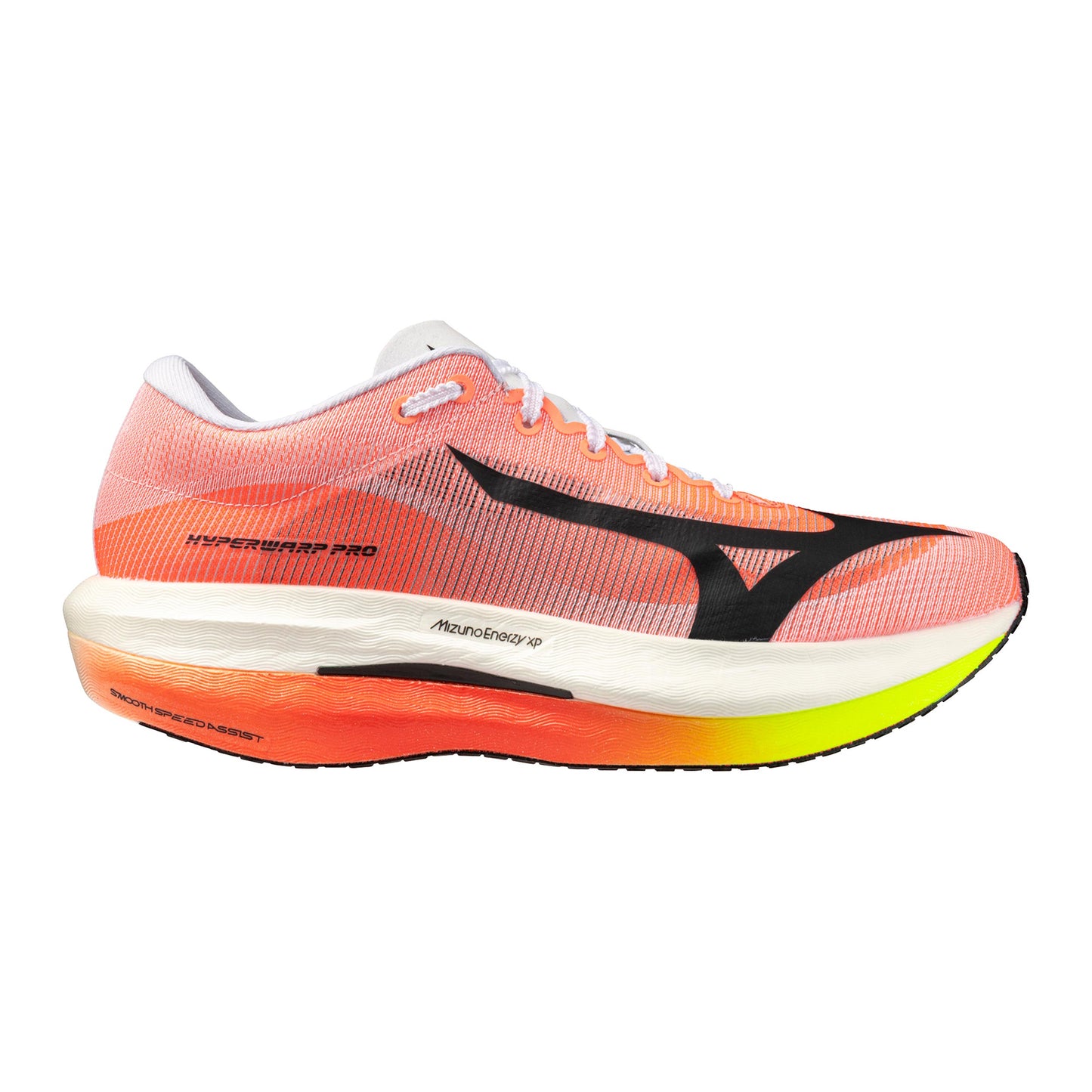 Mizuno Hyperwarp Pro  Tävlingssko Unisex - korall, vit