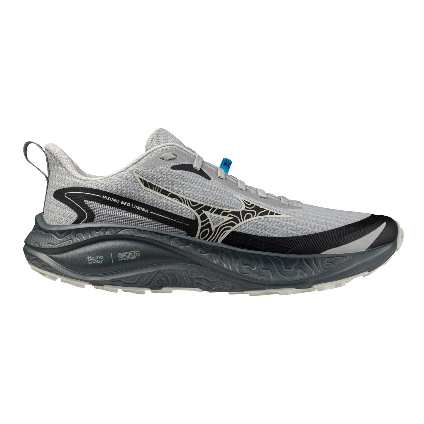 Mizuno Neo Lumina  Terrängsko Herrar - ljusgrå, mörkgrå