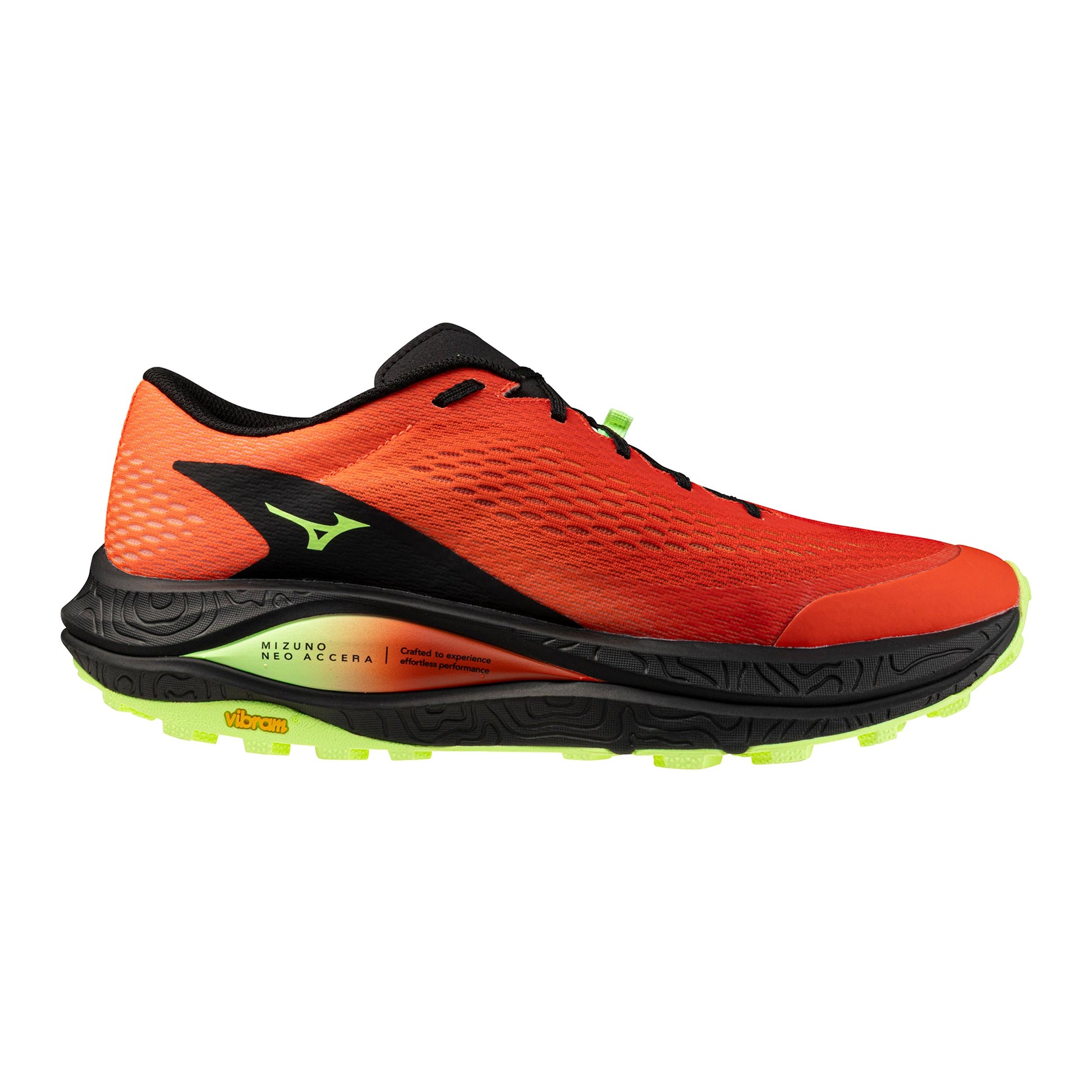Mizuno Neo Accera  Terrängsko Unisex - orange, svart