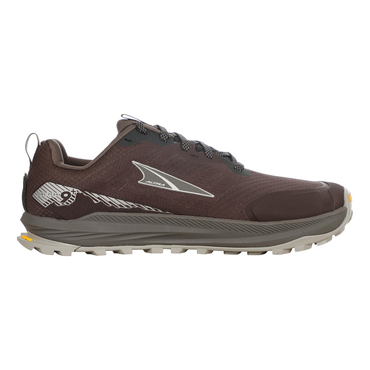 Altra Lone Peak 9+ wide Terrängsko Herrar - svart, grå