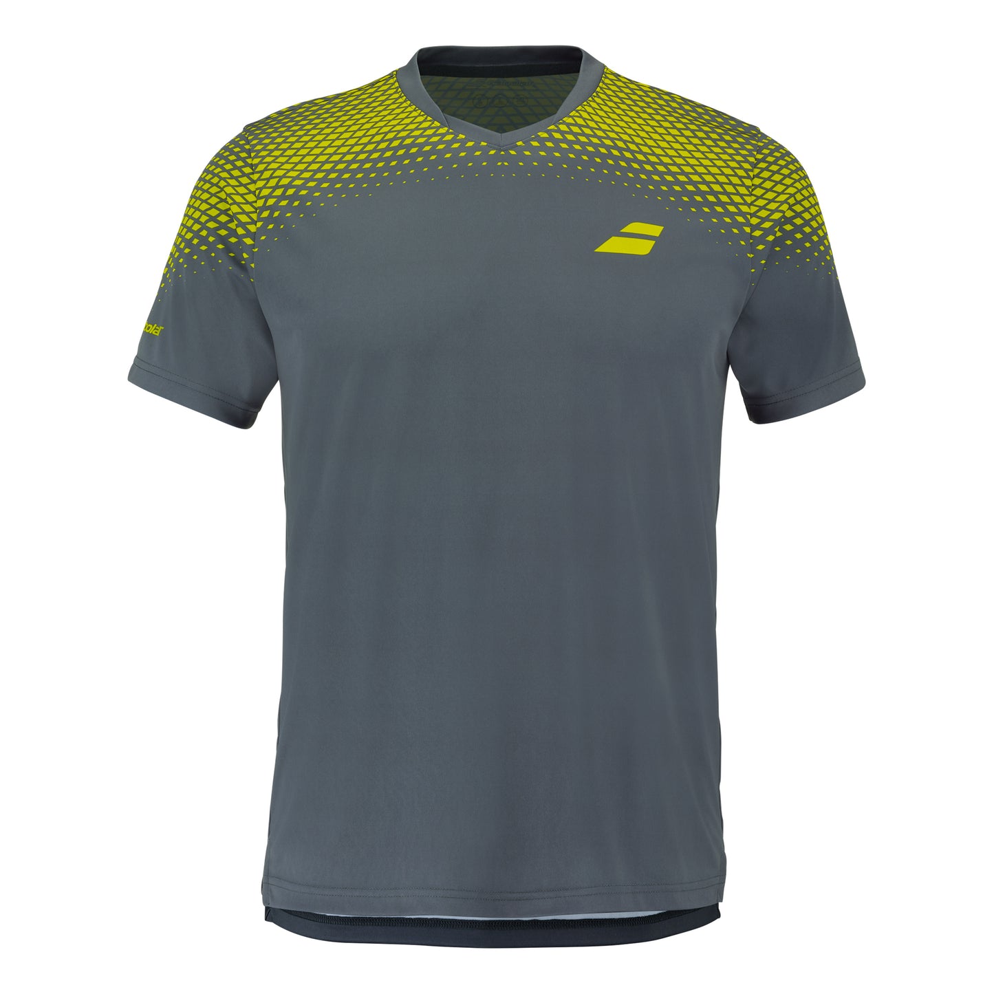 Babolat Aero T-shirt Herrar-grå, gul