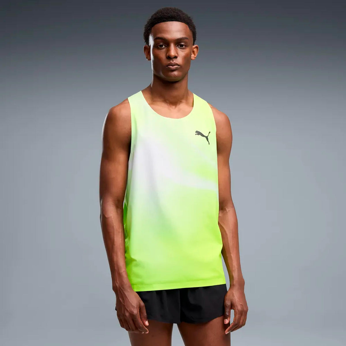 Puma Lightspeed Ultraweave Graphic  Löpartröja Herrar - lime