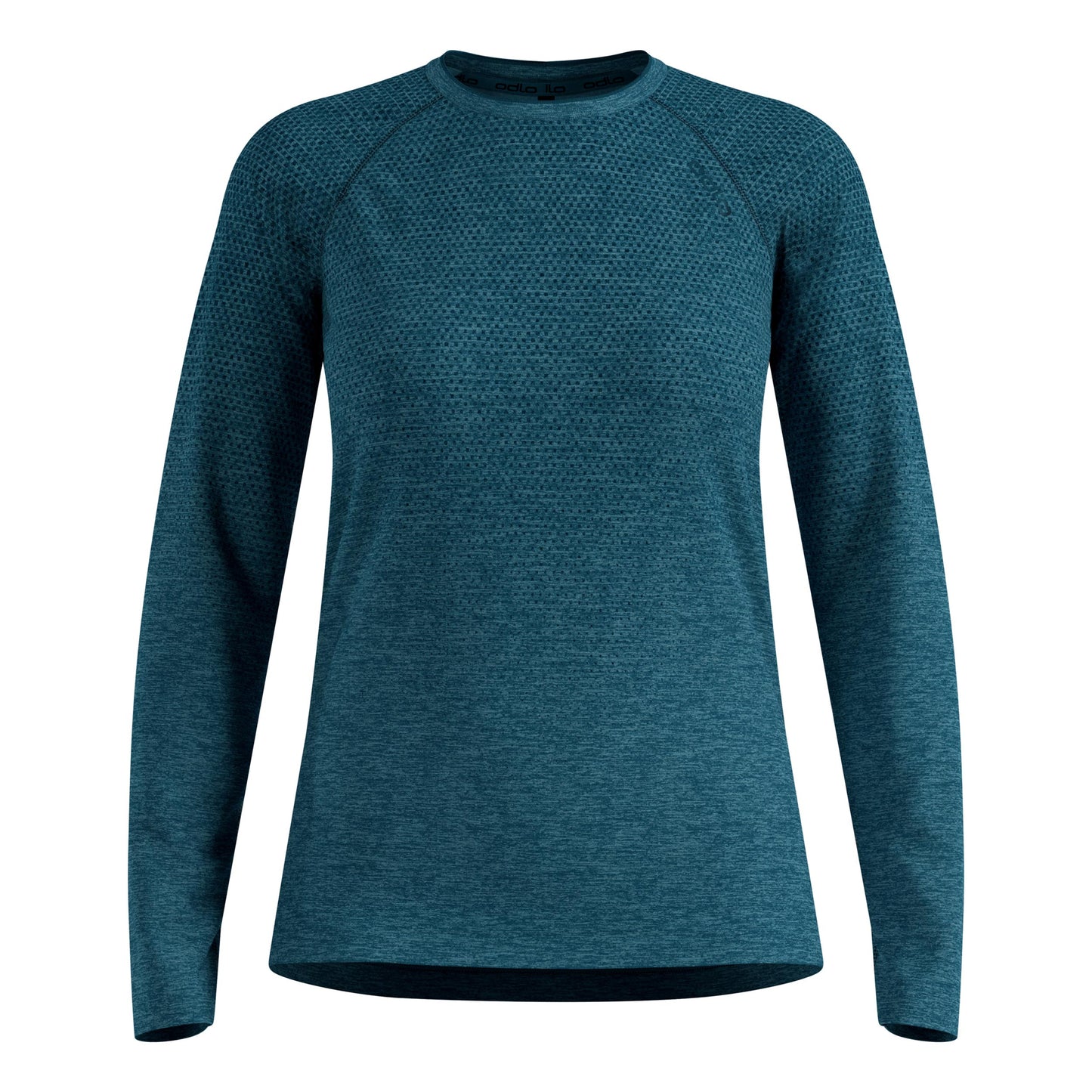 Odlo Essential Seamless  Löpartröja Damer - petrol