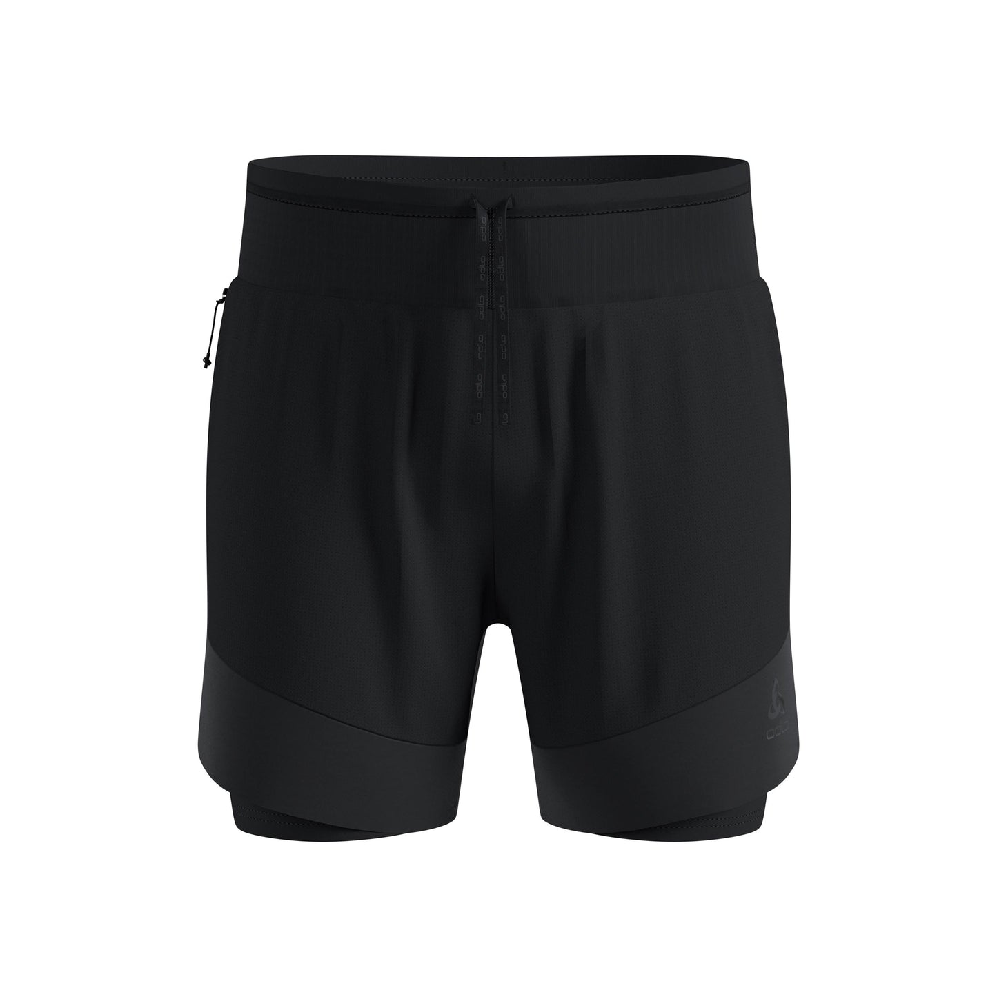 Odlo X-Alp Trail 6in 2in1 Löparshorts Herrar-svart