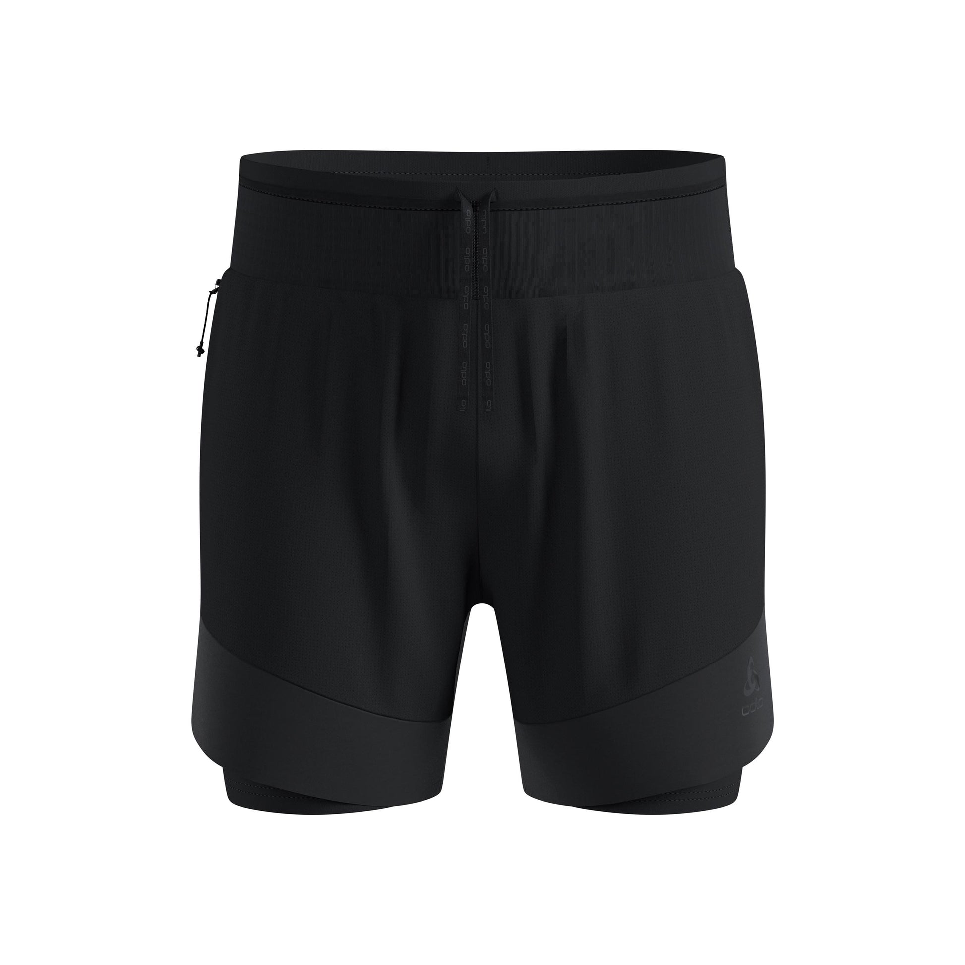 Odlo X-Alp Trail 6in 2in1 Löparshorts Herrar-svart