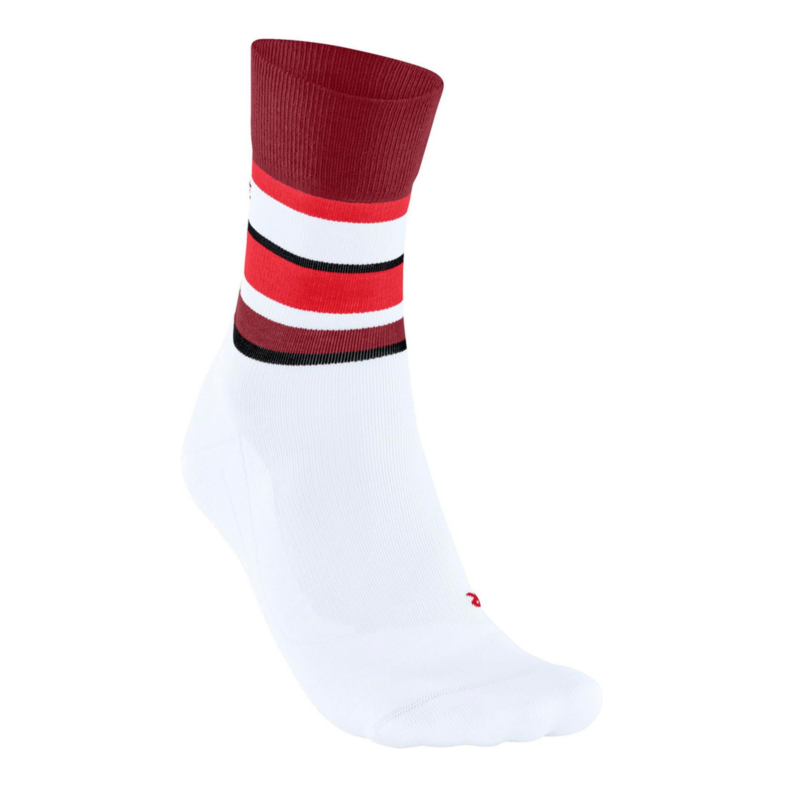 Falke RU4 Endurance Compression Kompressions-strumpor Damer - vit, mörkröd