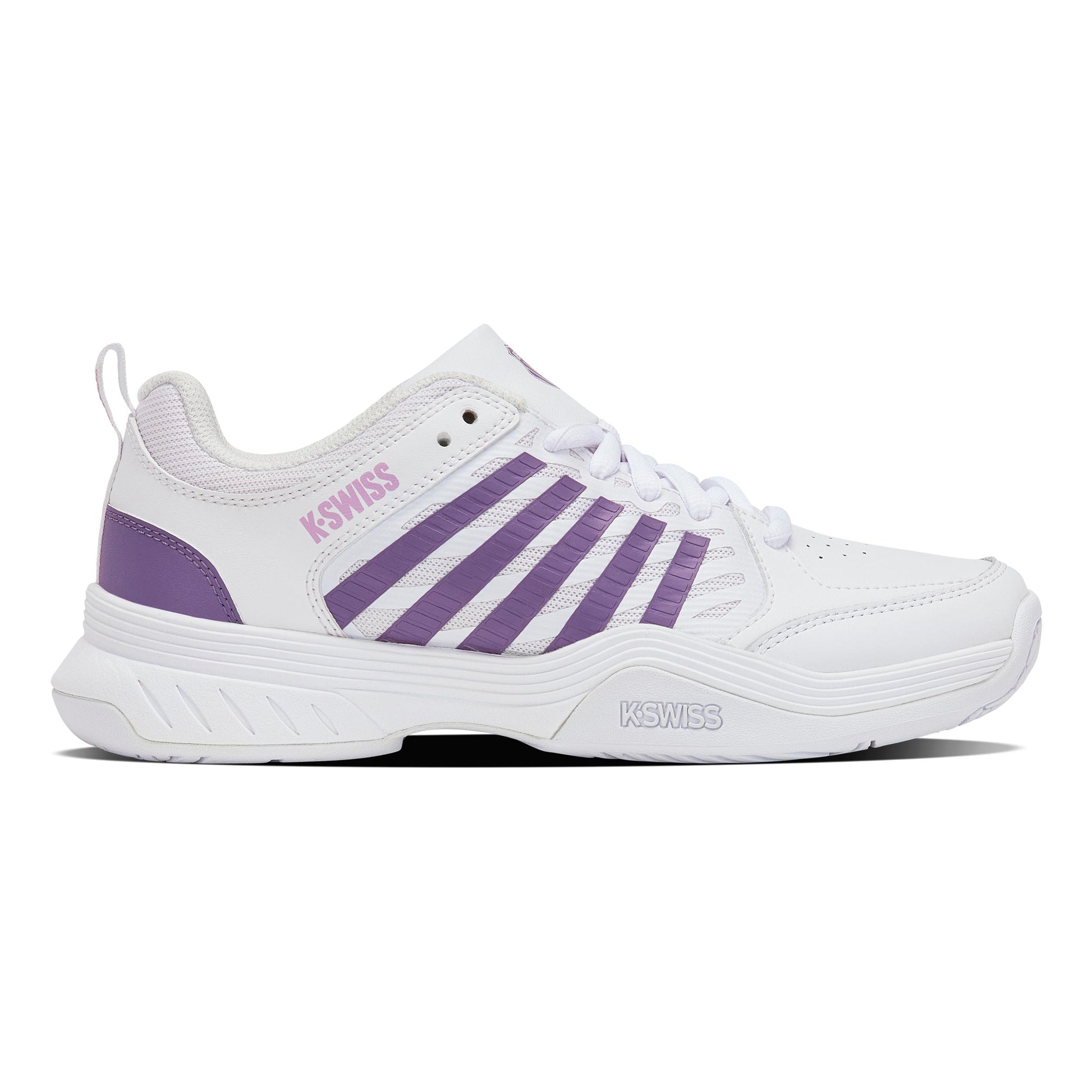 K-Swiss COURT EXPRESS 2  AC Allroundsko Damer-vit, lavendel