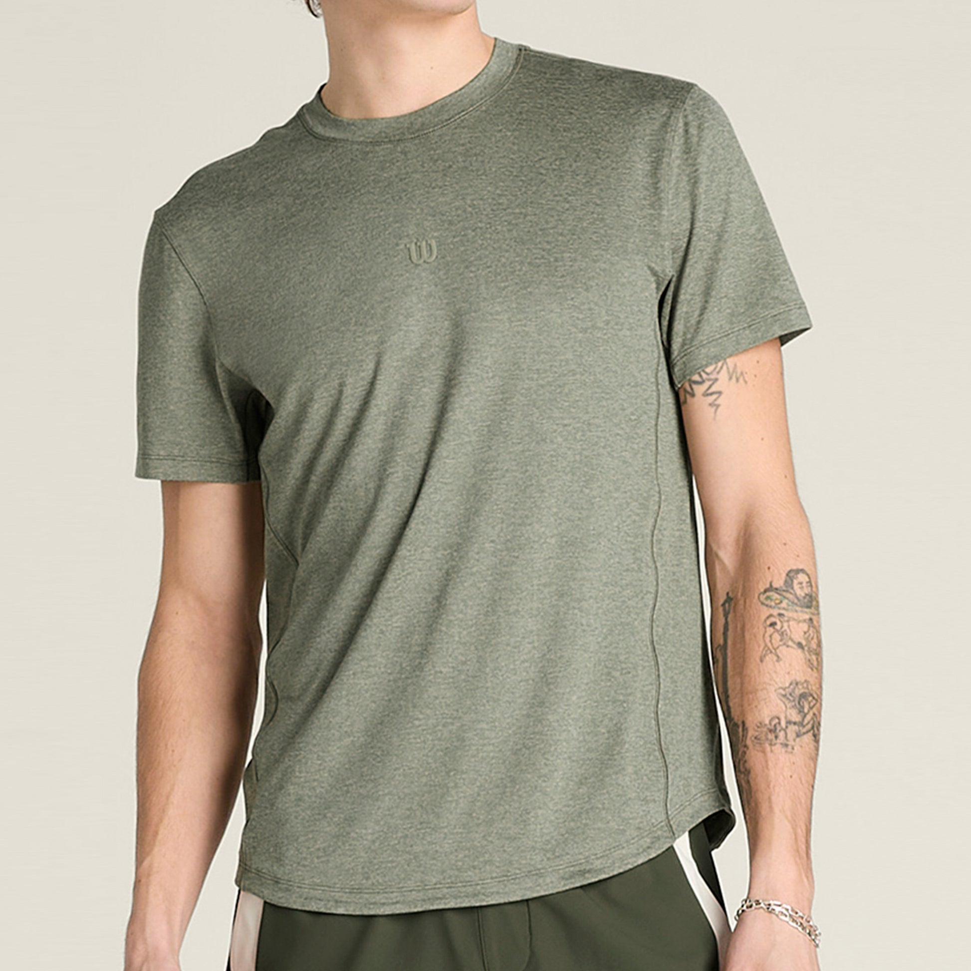 Wilson Everyday Performance T-shirt Herrar-oliv
