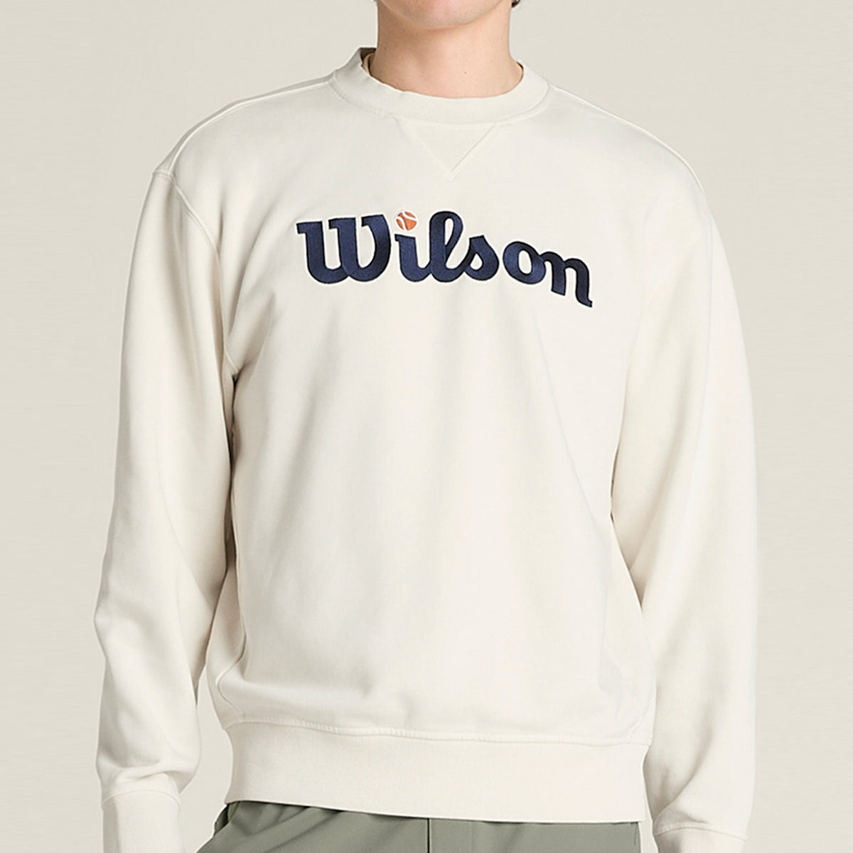 Wilson Playstate French Terry Tröja Herrar-sand