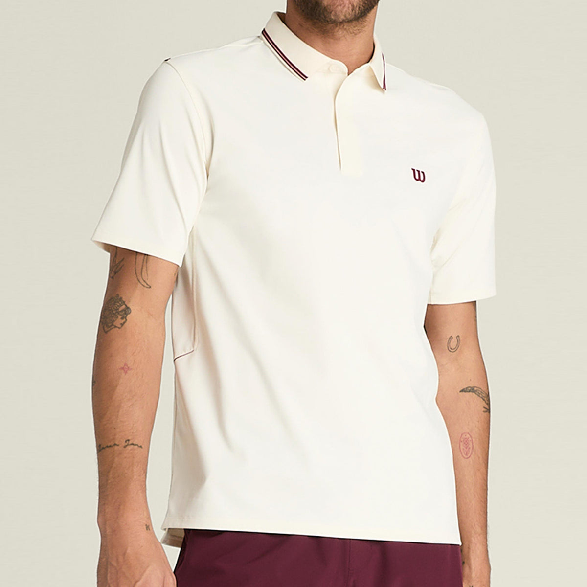 Wilson Challengers Technical Polo Herrar-sand