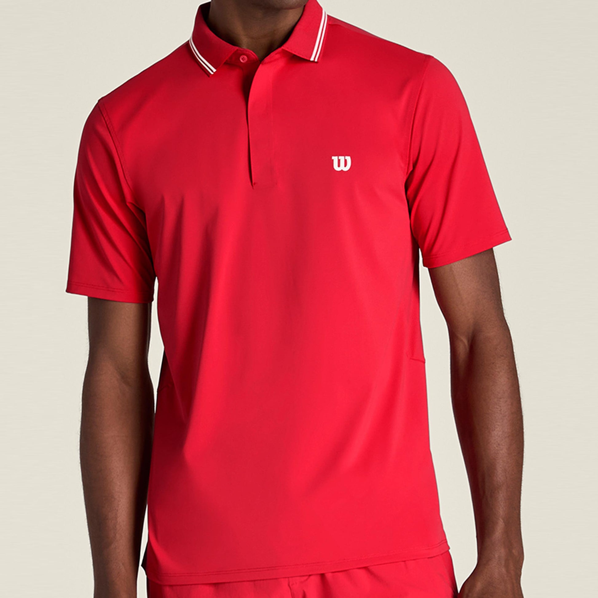 Wilson Challengers Technical Polo Herrar - röd