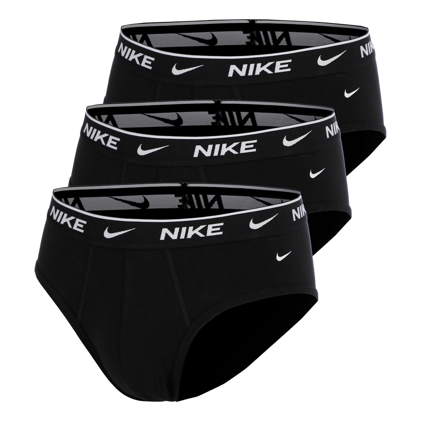 Nike Essential Cotton Stretch Trosa 3-pack Herrar - svart, svart