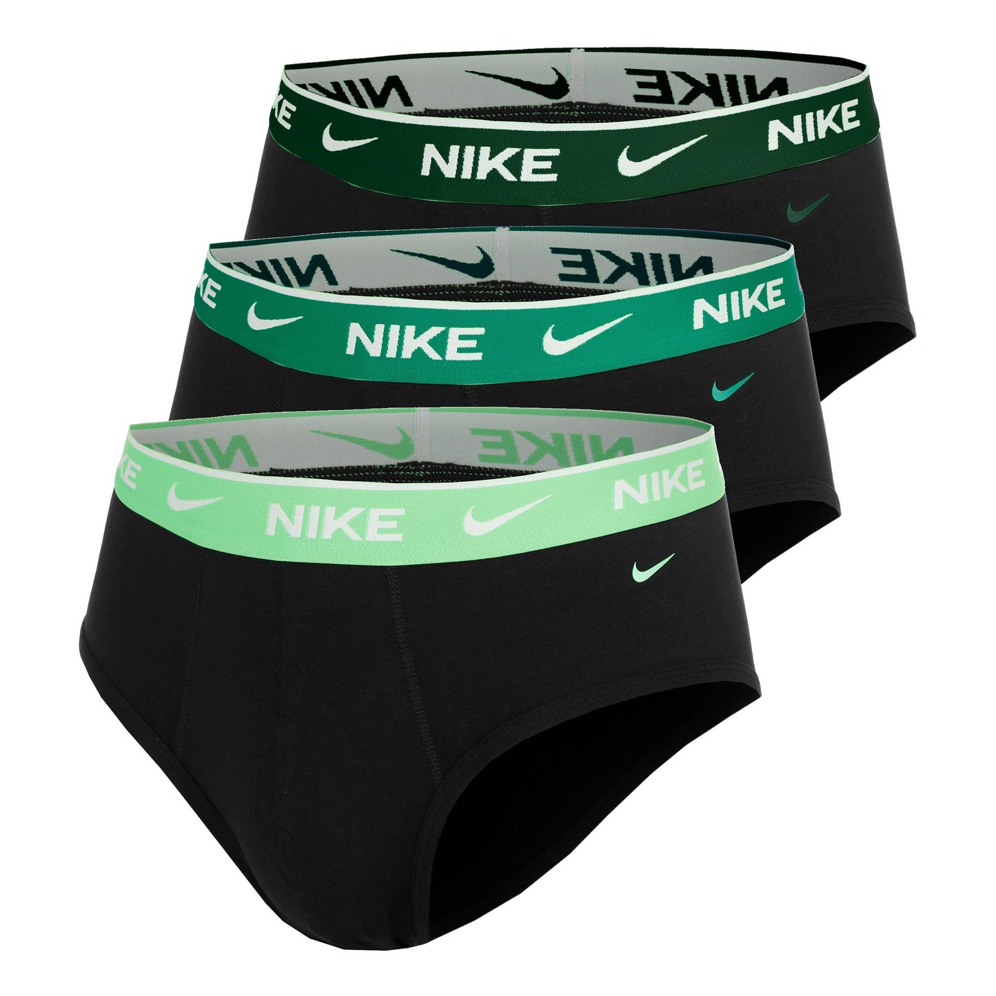 Nike Essential Cotton Stretch Brief Boxershorts 3-pack Herrar - beige