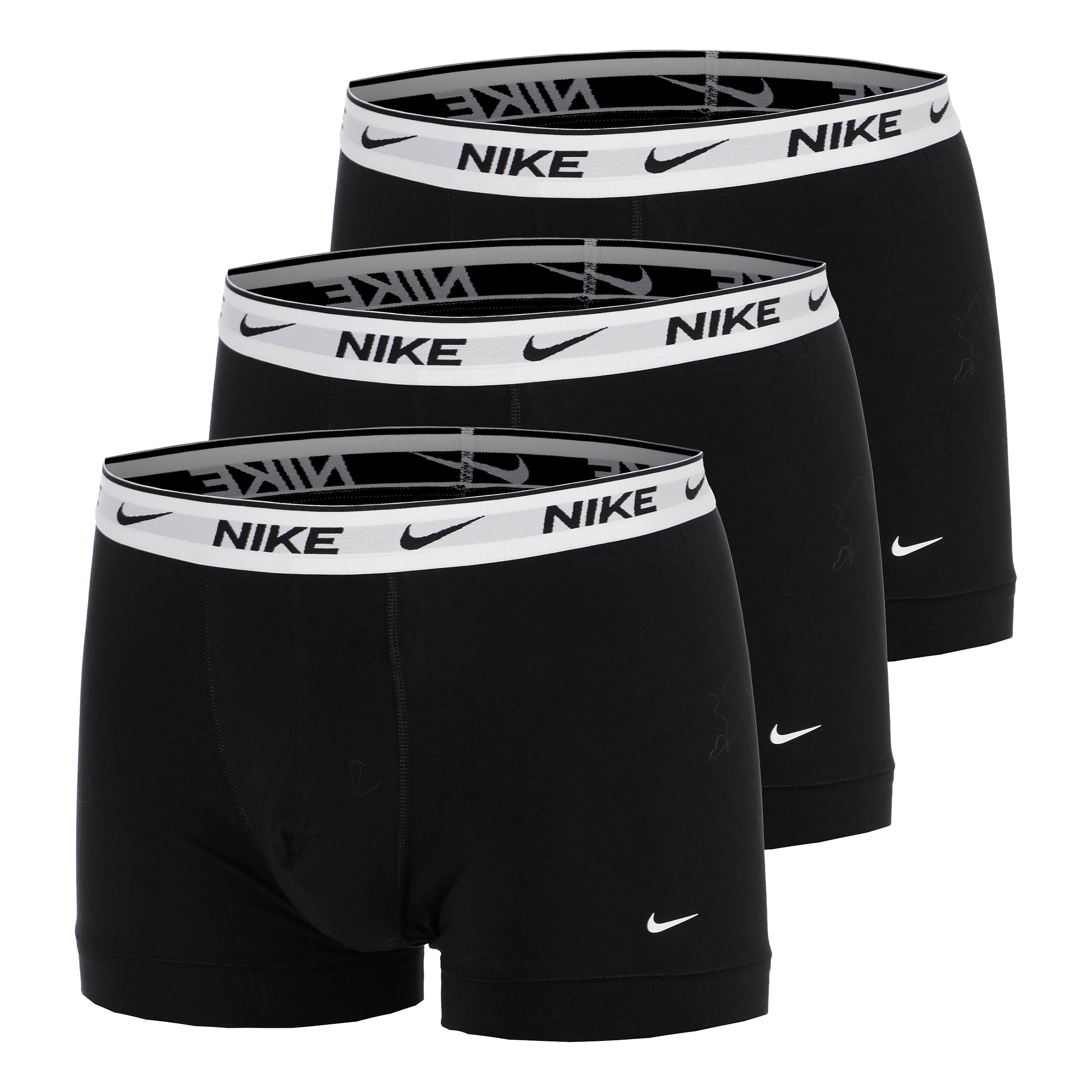 Nike Essential Cotton Stretch Trunk Boxershorts 3-pack Herrar - svart, vit