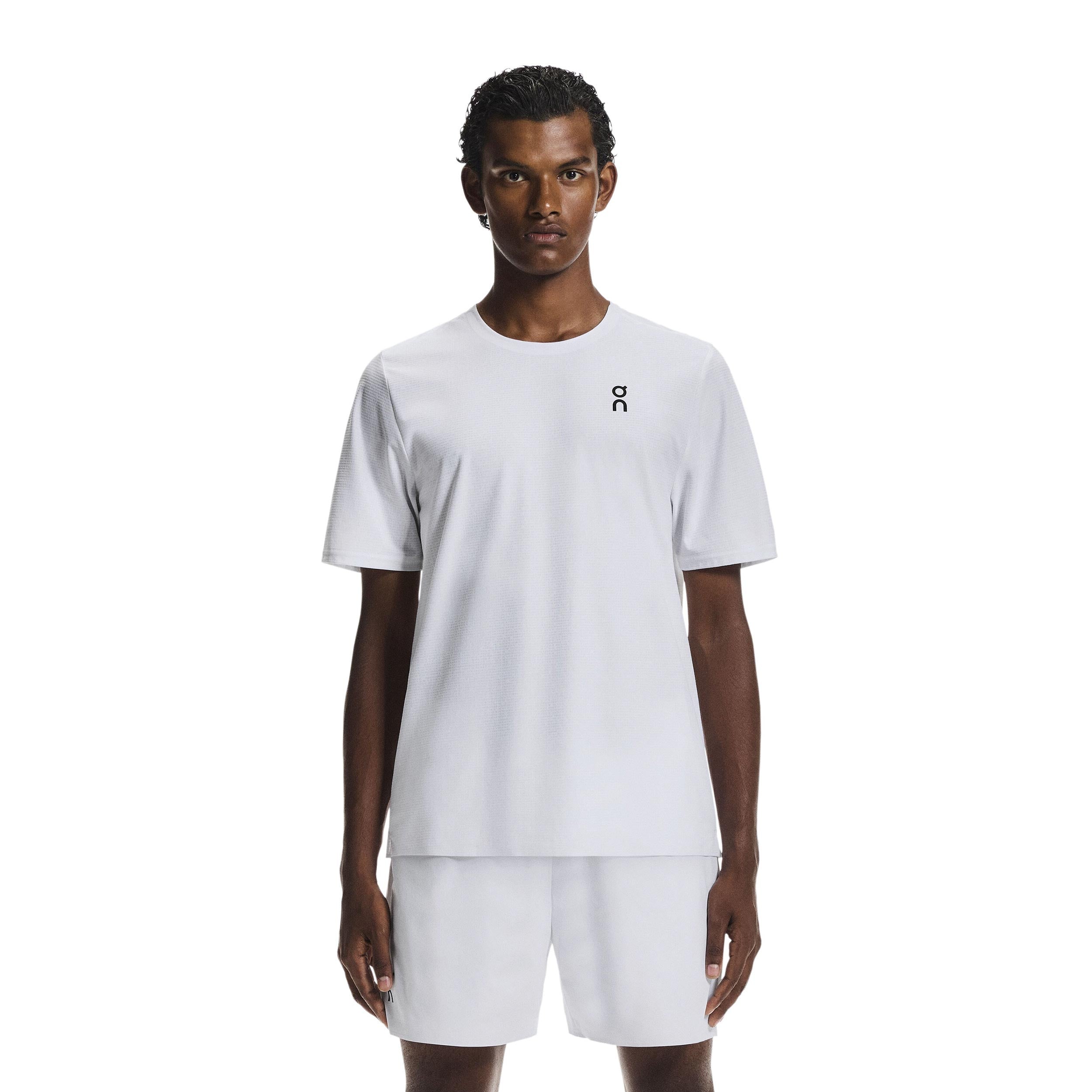 On Court T-shirt Herrar - vit