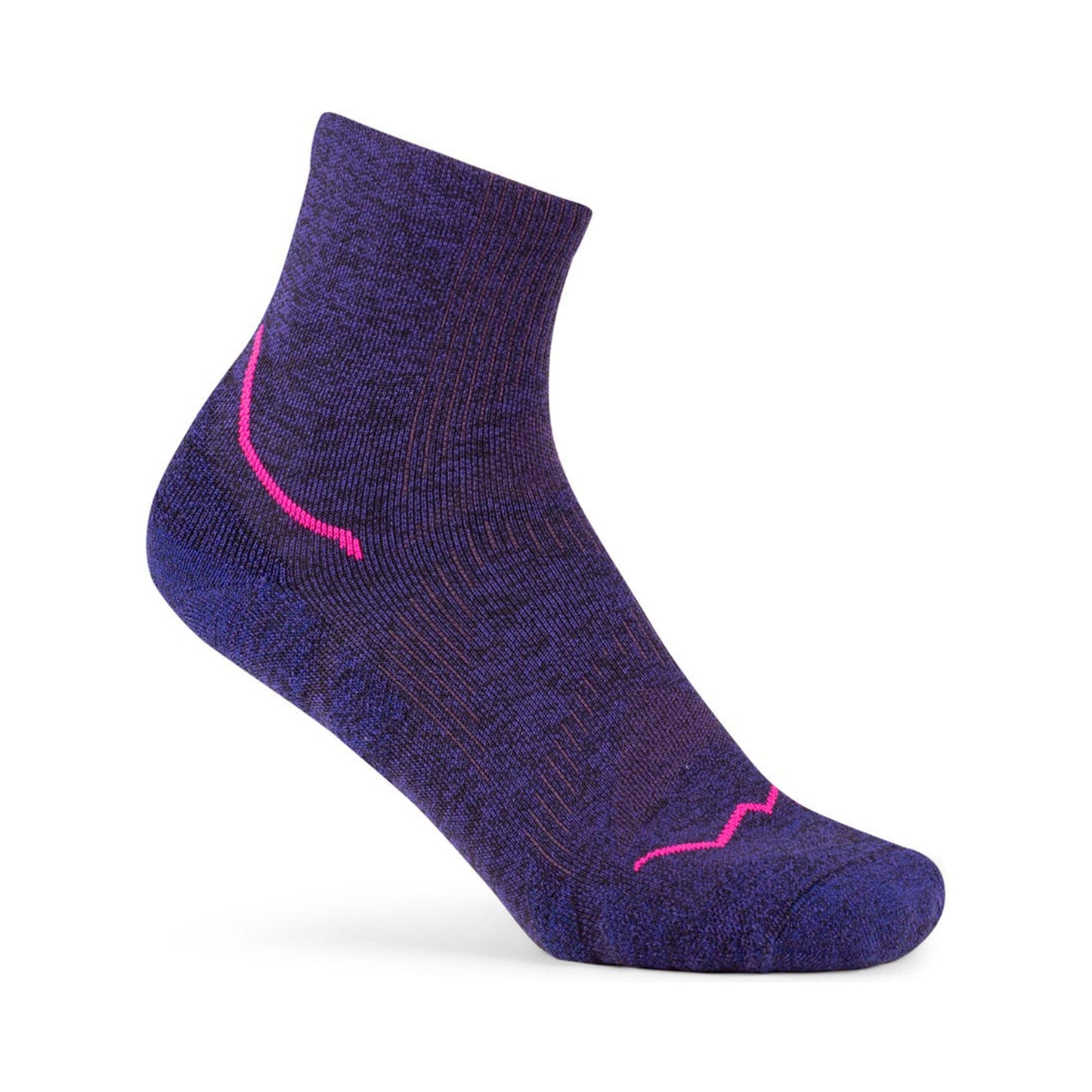 Buff Dryflx Quarter  Löparsockor Unisex-mörkblå