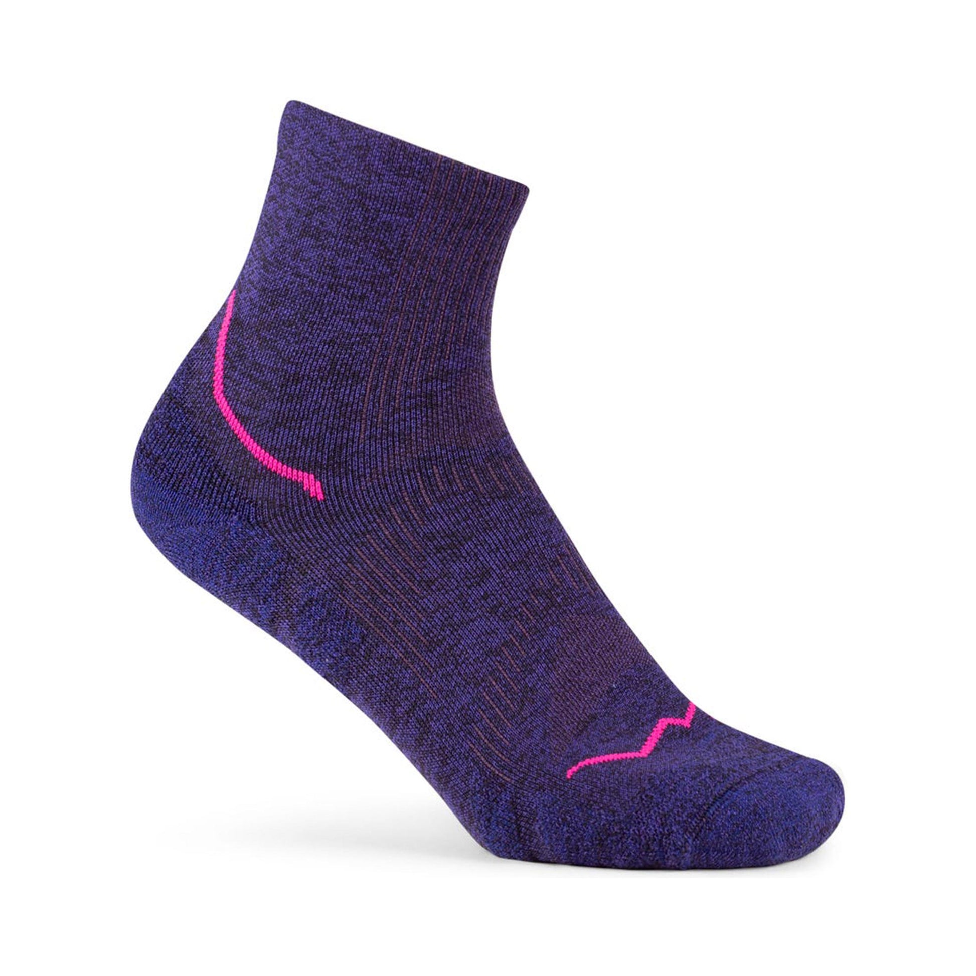Buff Dryflx Quarter  Löparsockor Unisex-mörkblå