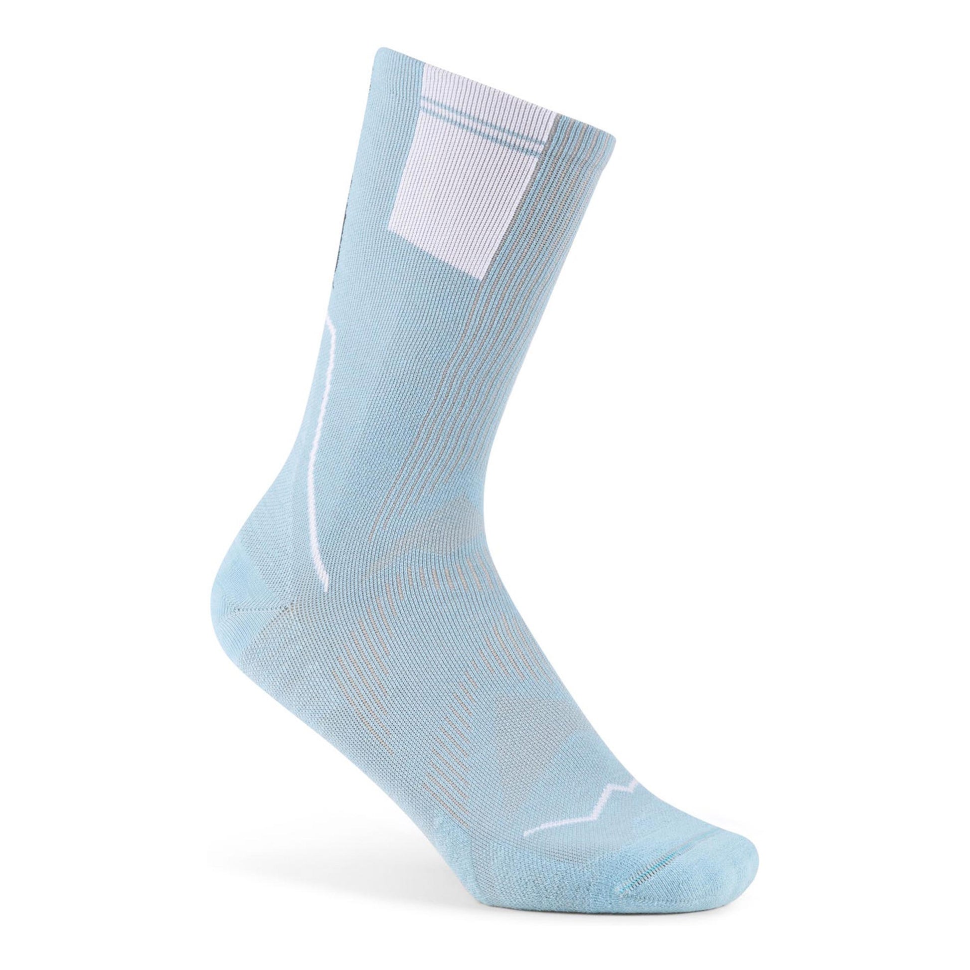 Buff Coolnet Crew  Löparsockor Unisex-ljusblå