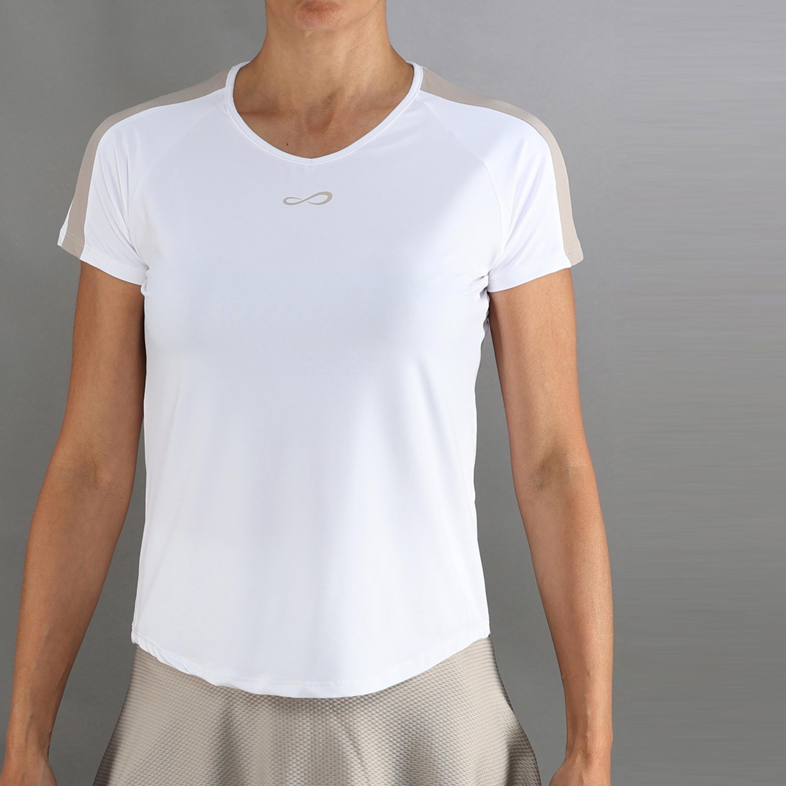 Endless T-shirt Damer-vit, beige