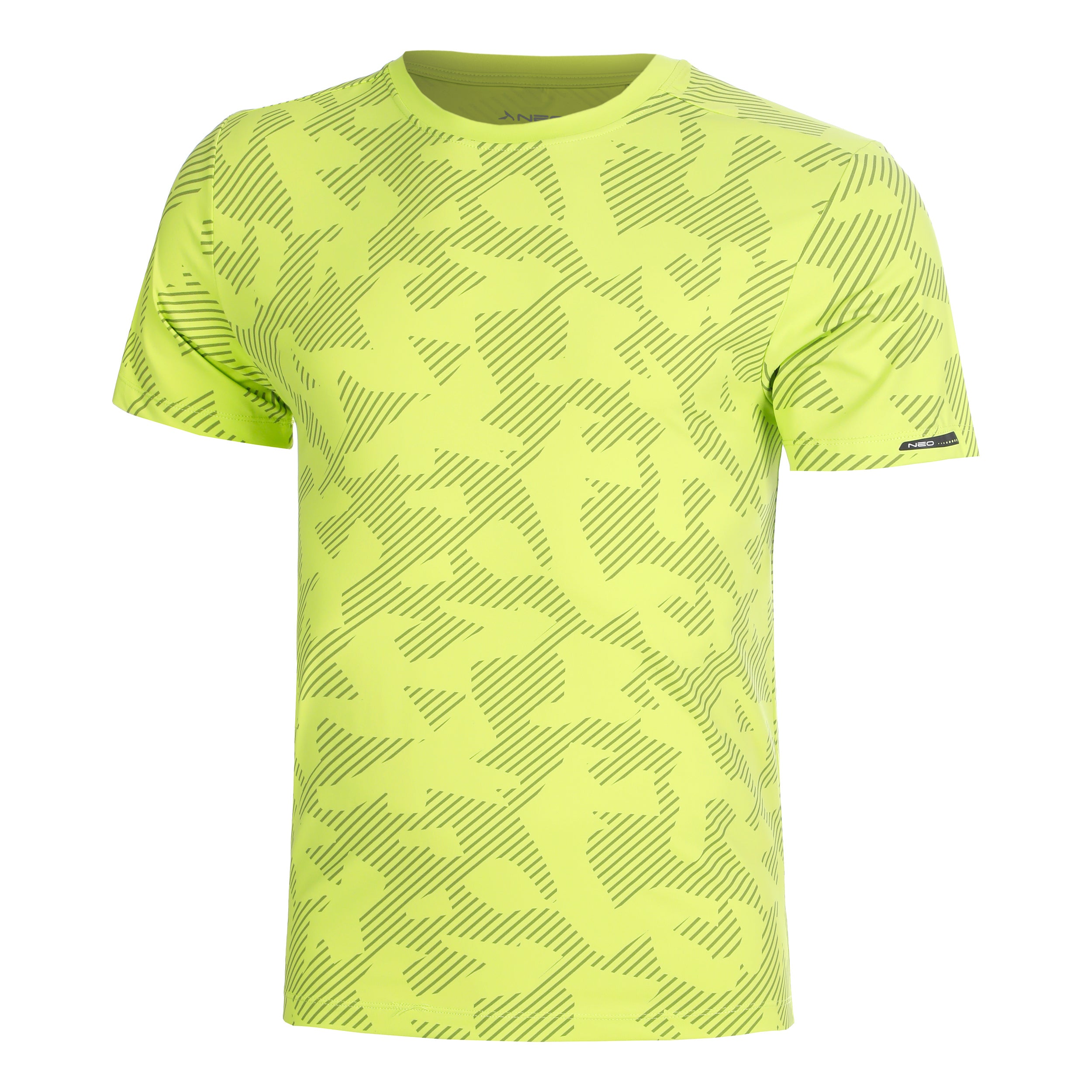 NEO Feel the Vybe AOP Löpartröja Herrar-lime