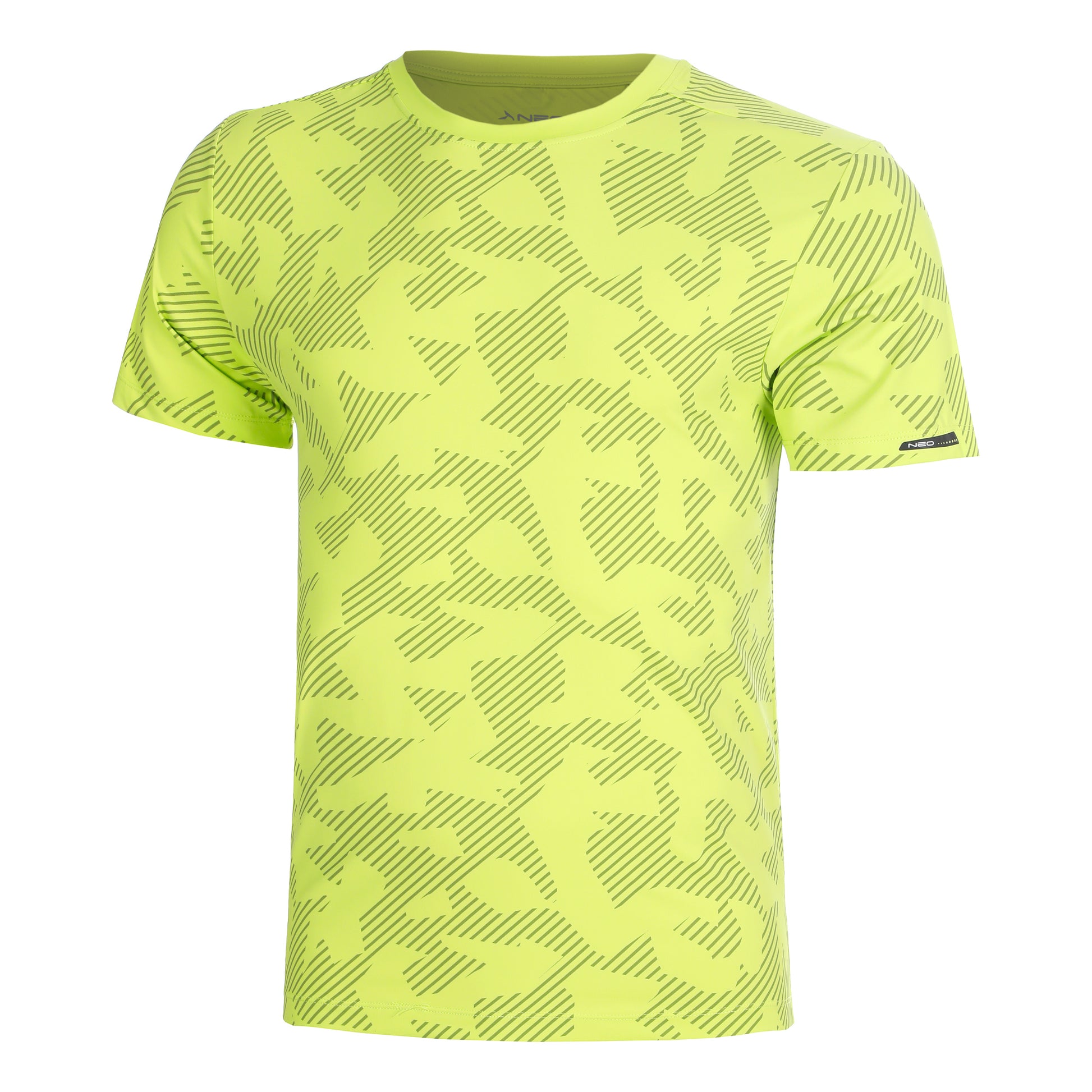 NEO Feel the Vybe AOP Löpartröja Herrar-lime