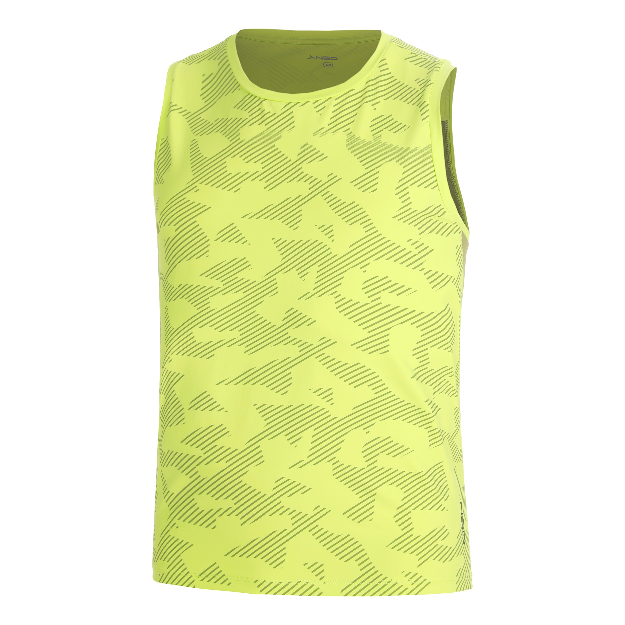 NEO Feel the Vybe AOP Löpartröja Herrar-lime