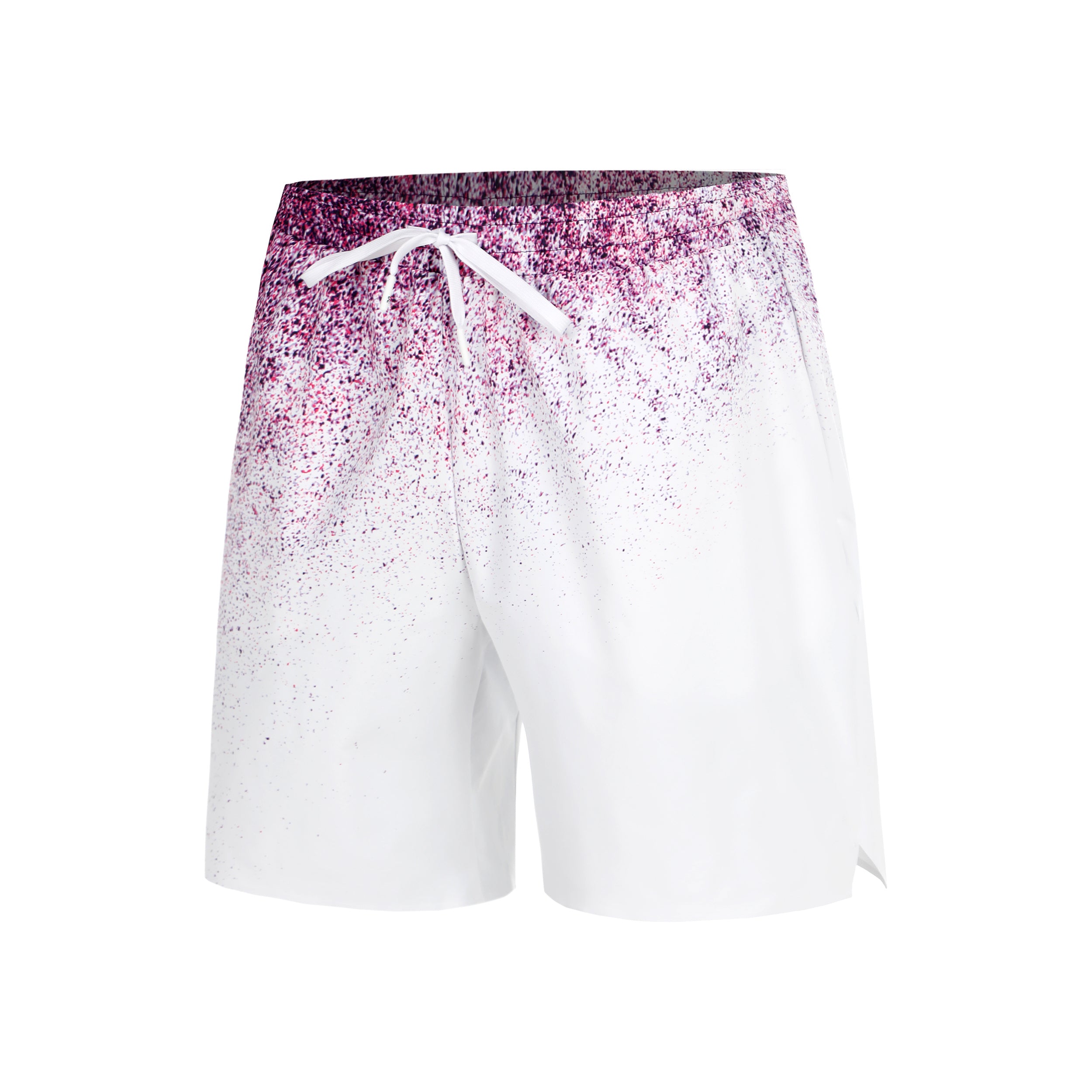 On 7" Court Fade Shorts Herrar - lila, vit