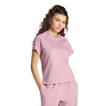 Regular T-shirt Damer - mauve