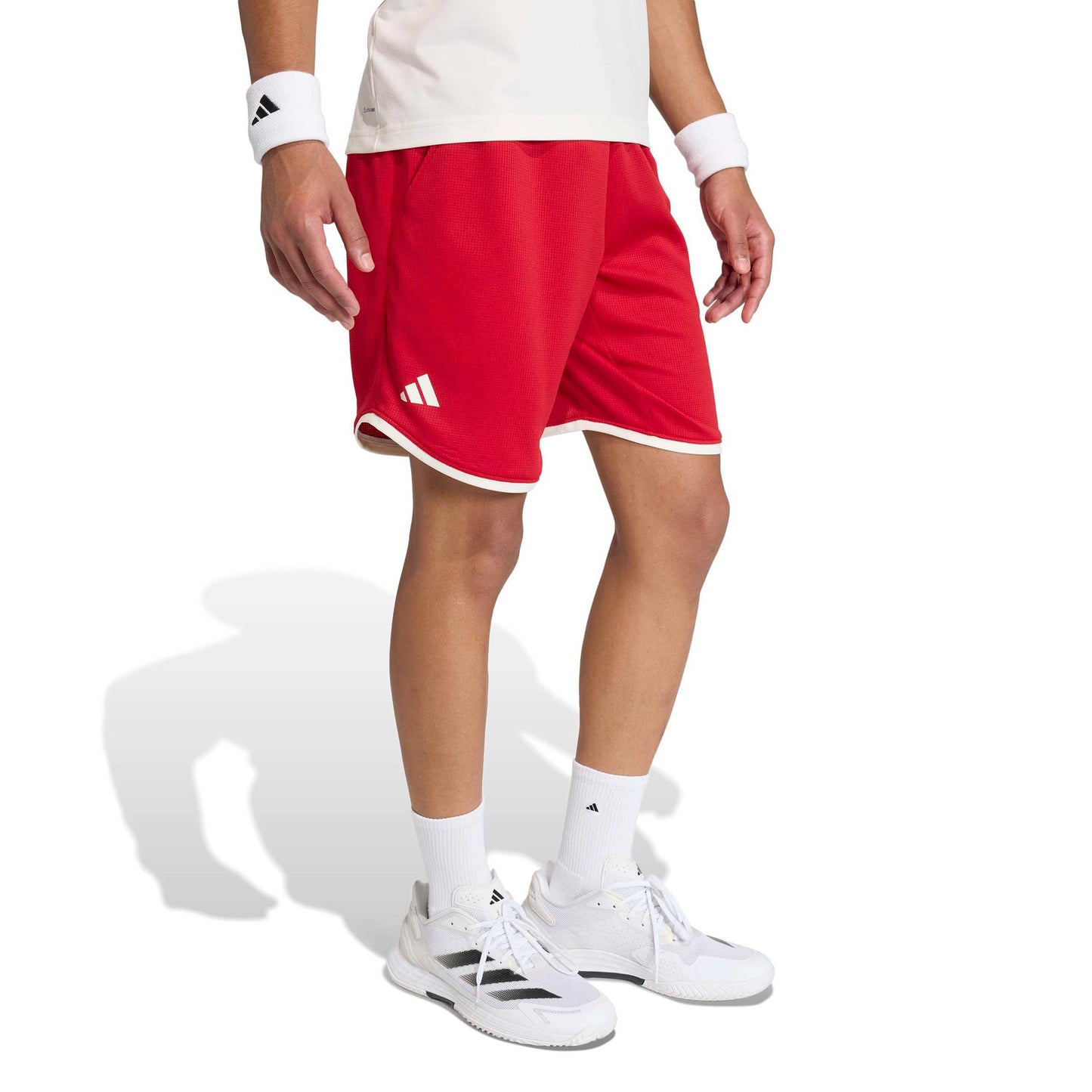 adidas Classics 9Inch Shorts Herrar - röd, beige