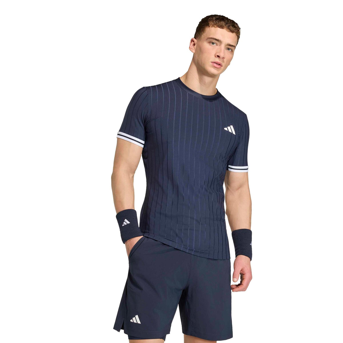 adidas Freelift Pro T-shirt Herrar - mörkblå