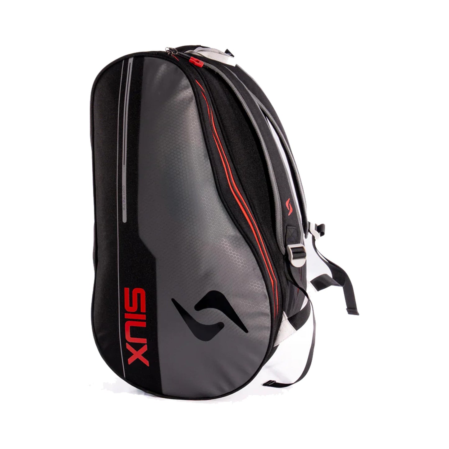 Siux PULSE Padelracketväska - svart, röd